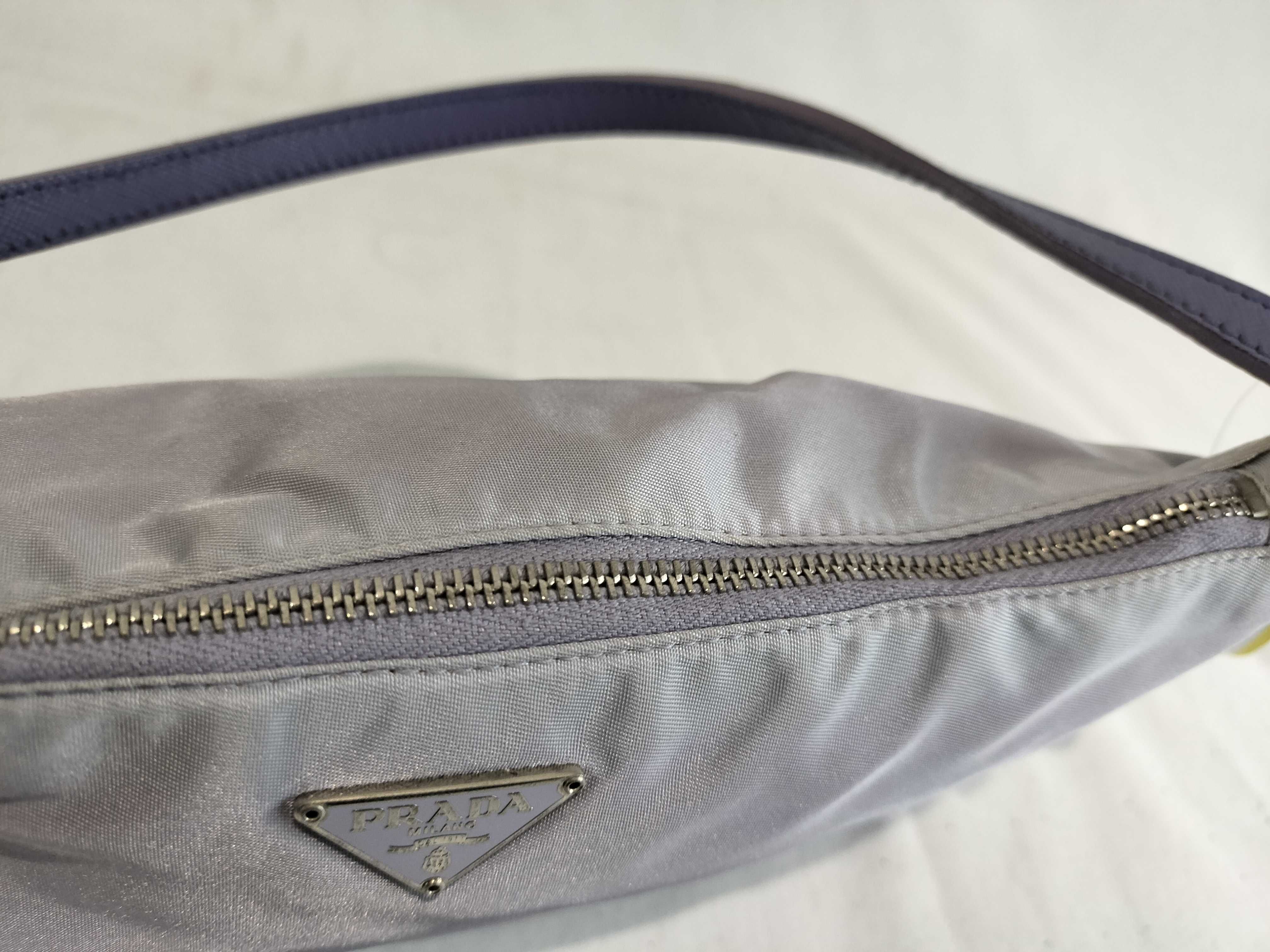 Nylon One-Shoulder Lavender Handbag — view 9