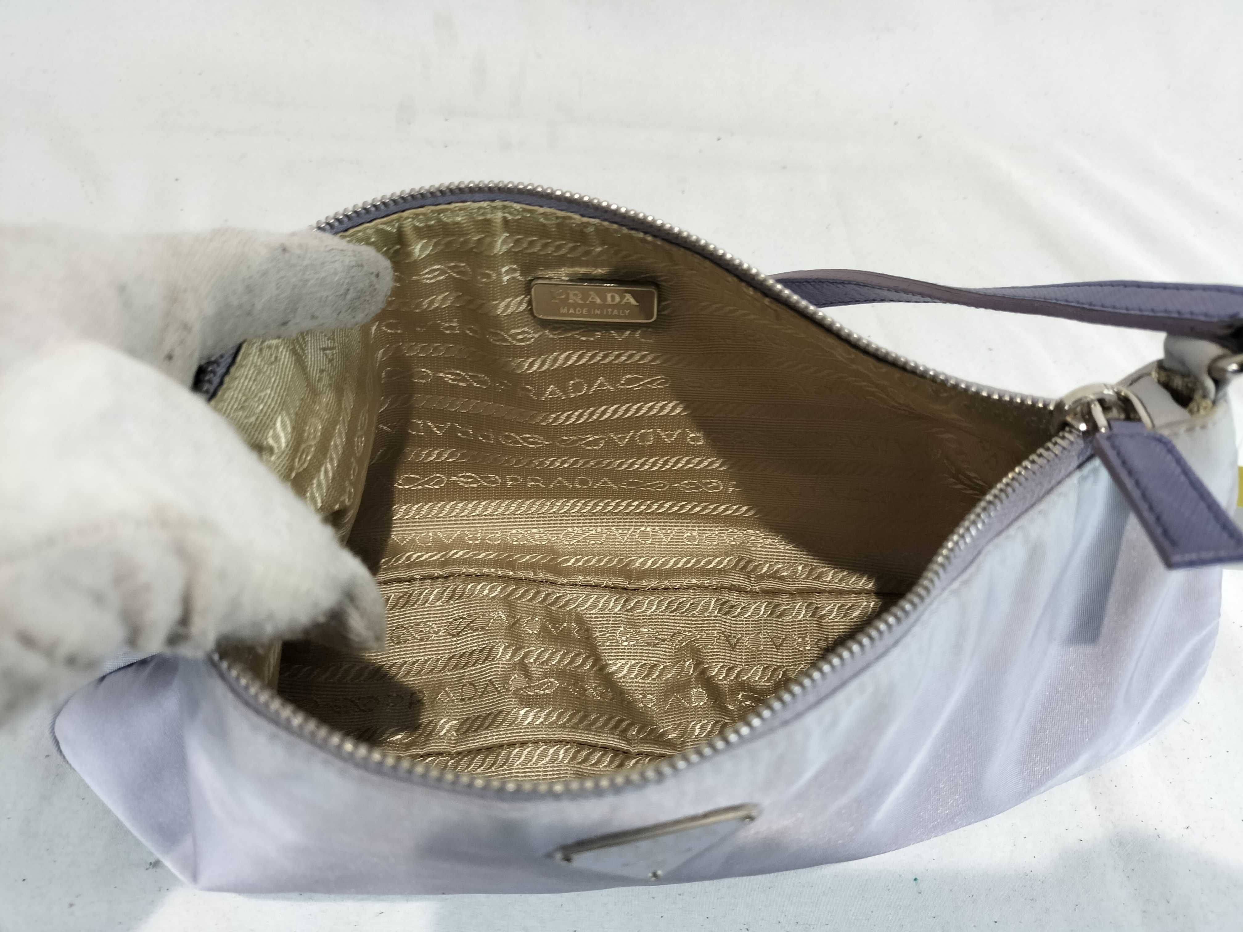 Nylon One-Shoulder Lavender Handbag — view 10
