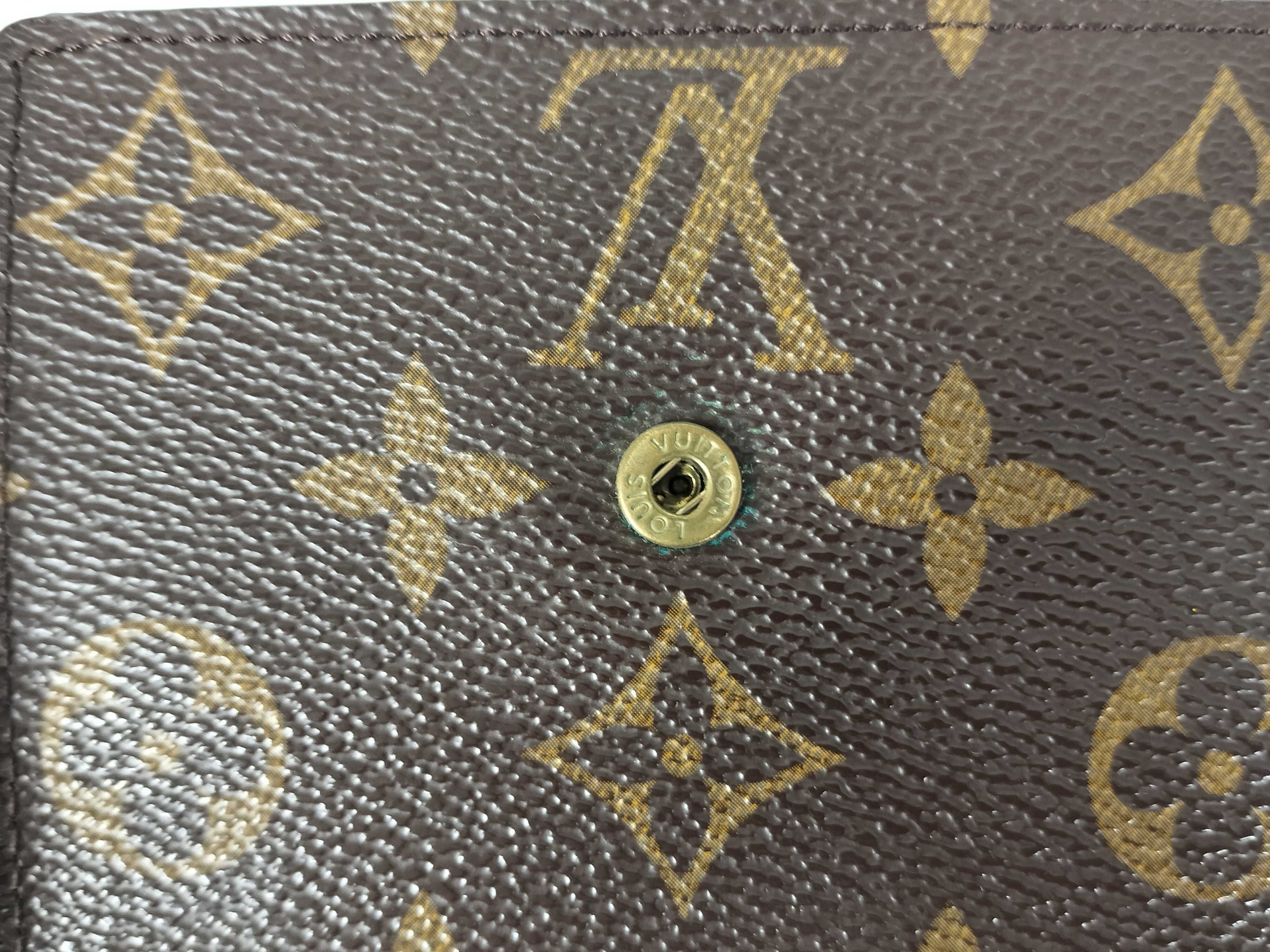 Monogram Double Snap Wallet — view 9