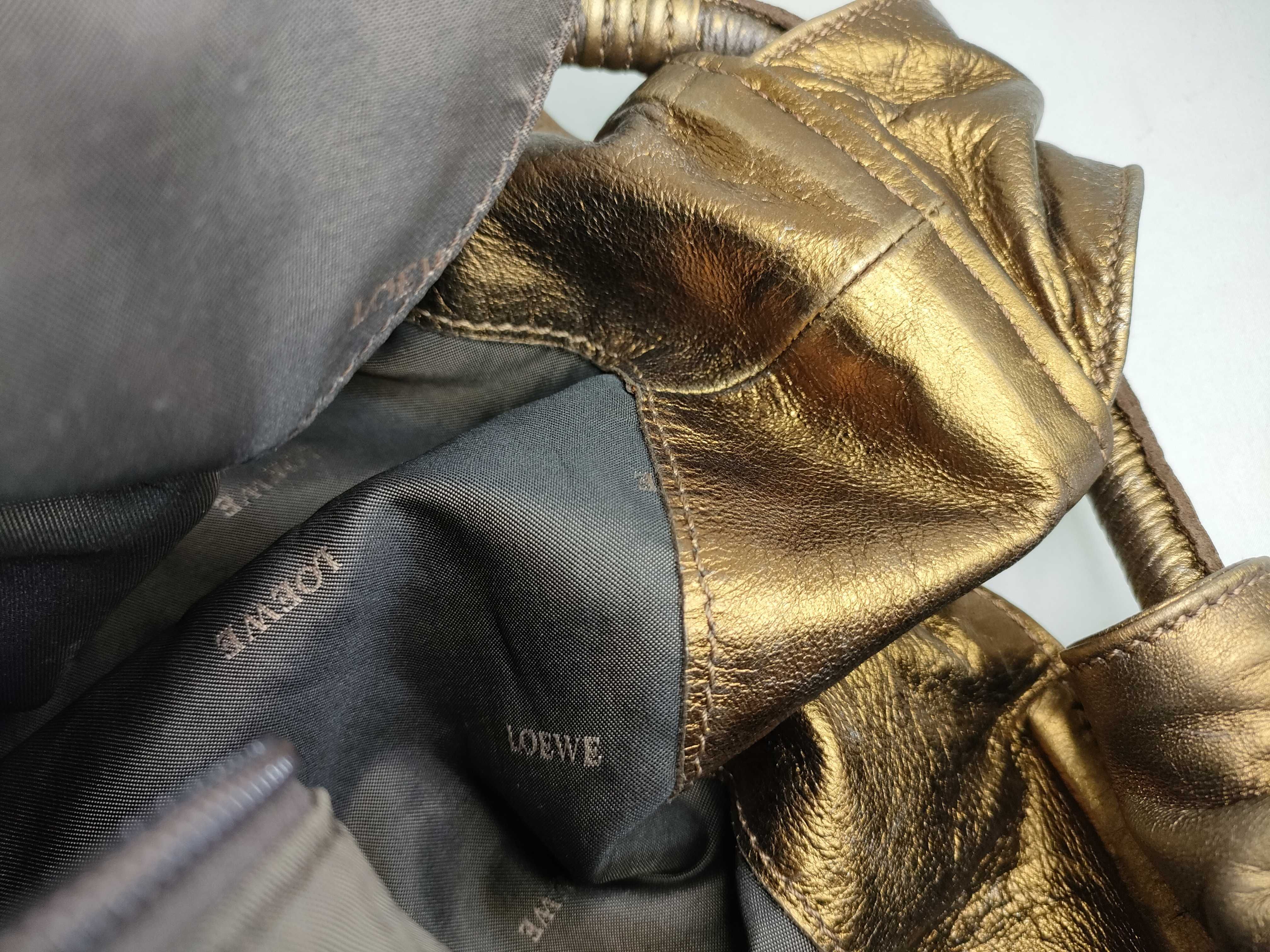 Nappa Aire Leather Handbag (Serial Number) — view 9