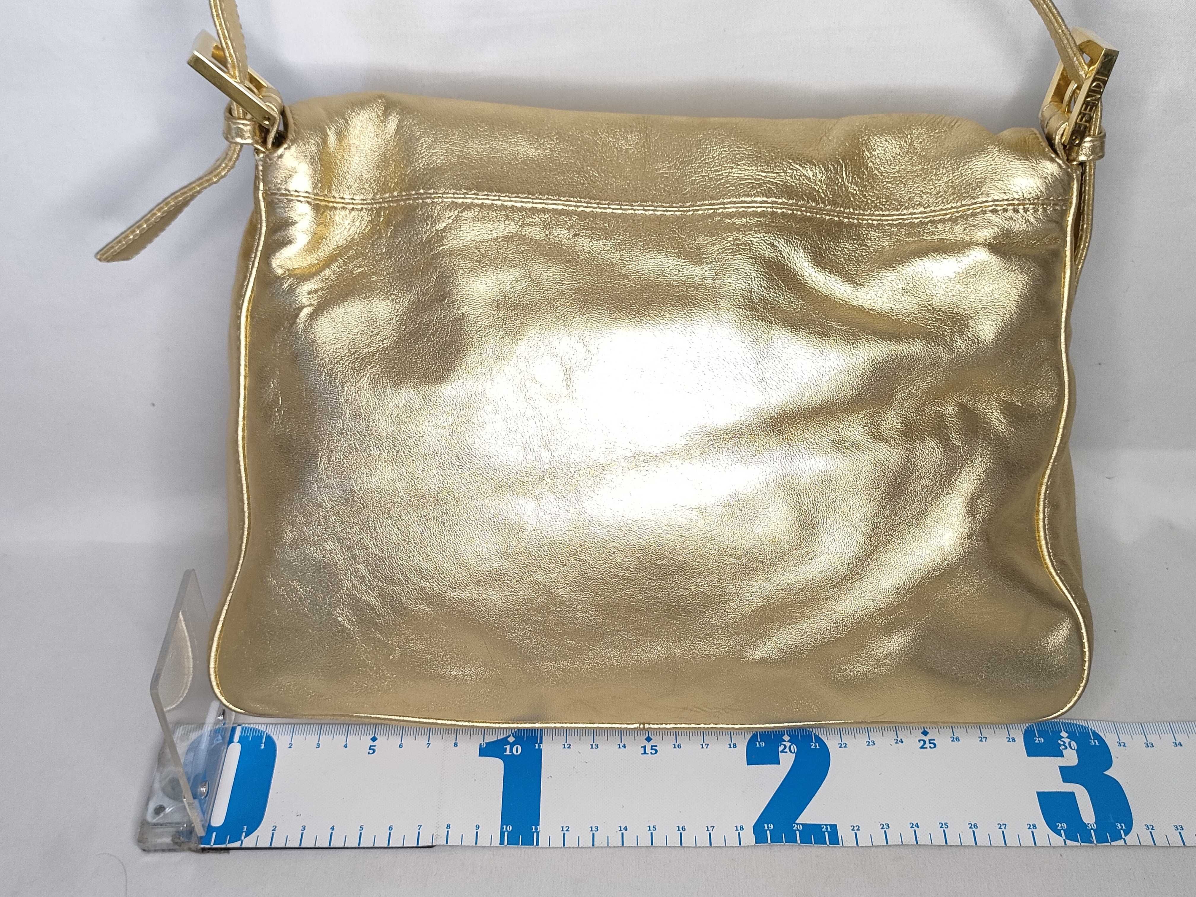 Mamma Fendi Mamma Bucket Rhinestone Gold Handbag 2211・26325・009 — view 2