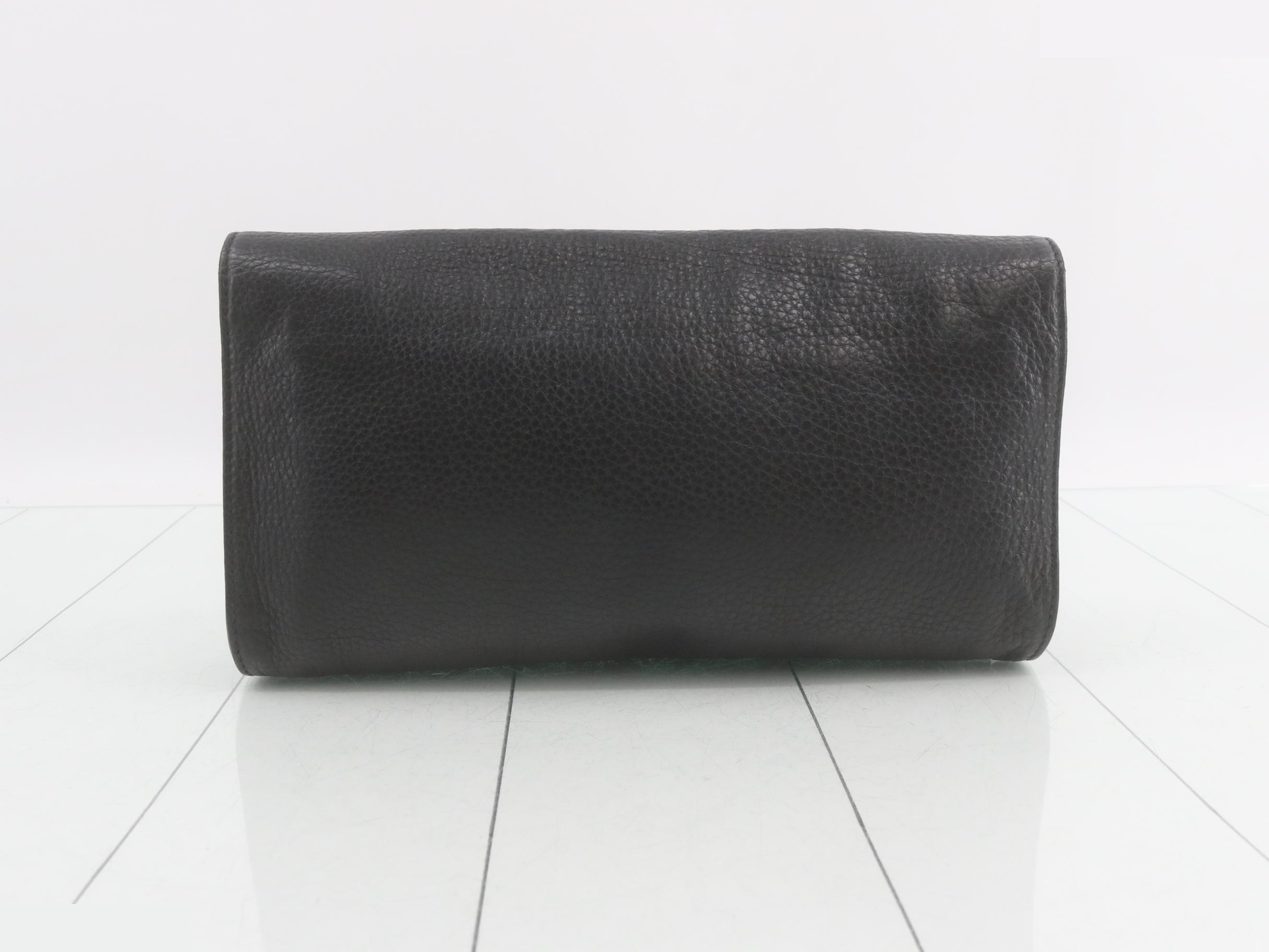 Soho Leather Clutch Bag — view 2