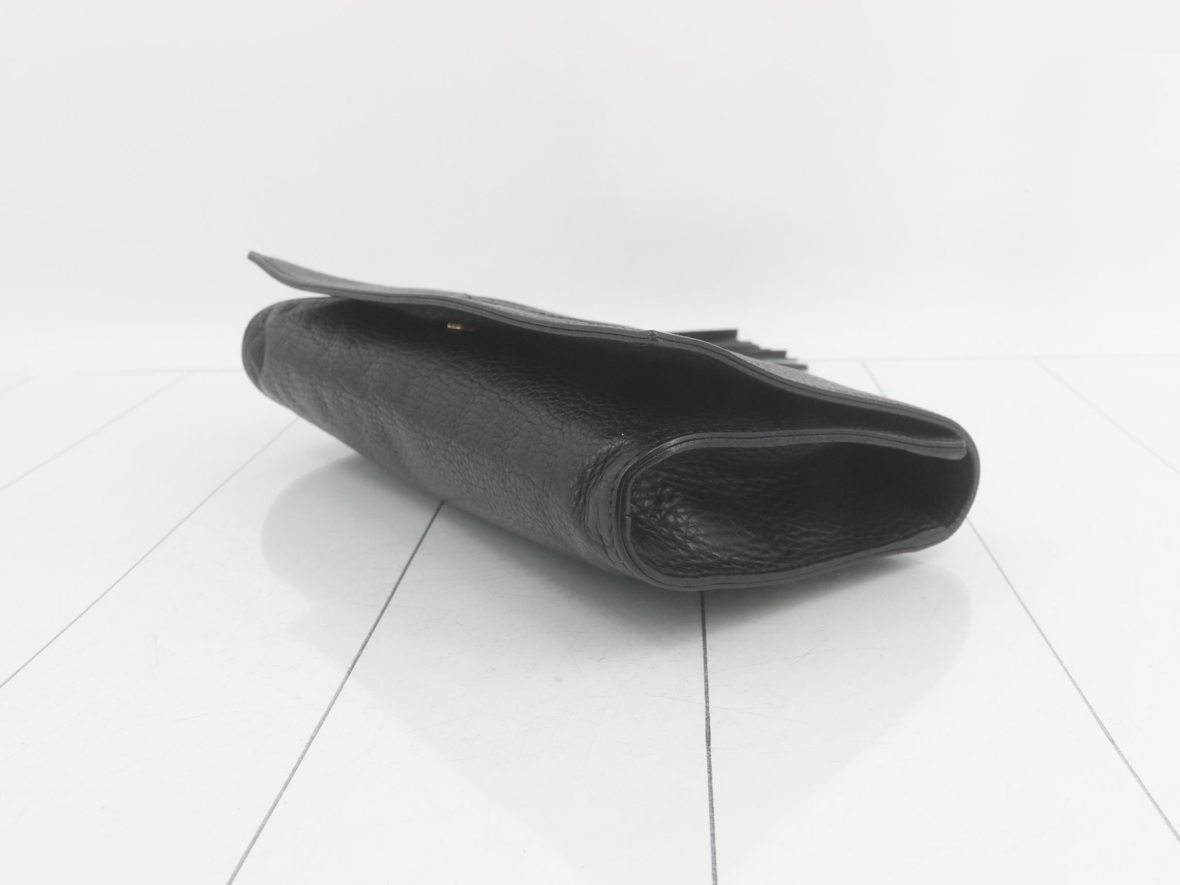 Soho Leather Clutch Bag — view 6