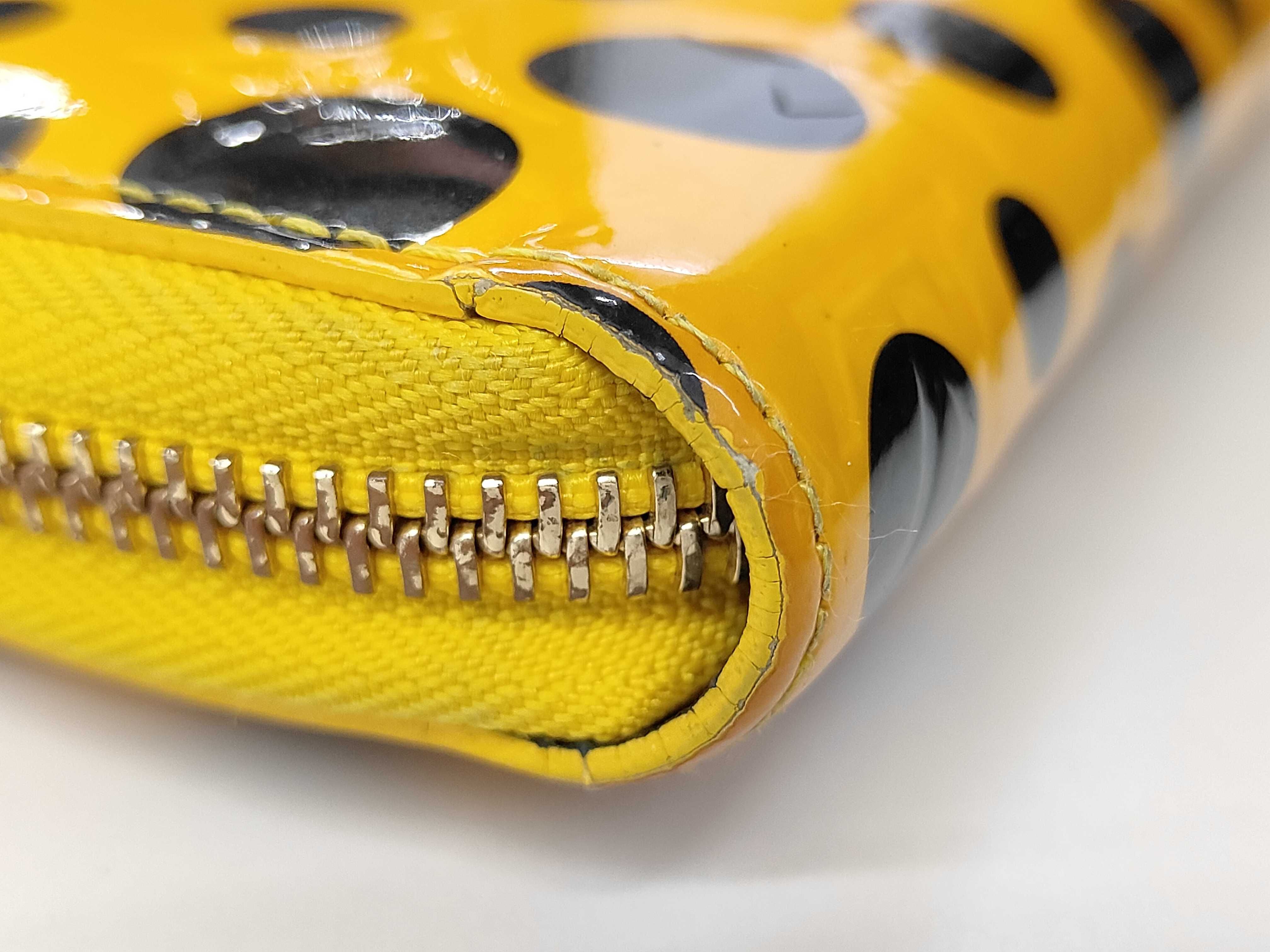 Vernis Kusama Yayoi Dot Infinity Zippy Wallet M91571 — view 4