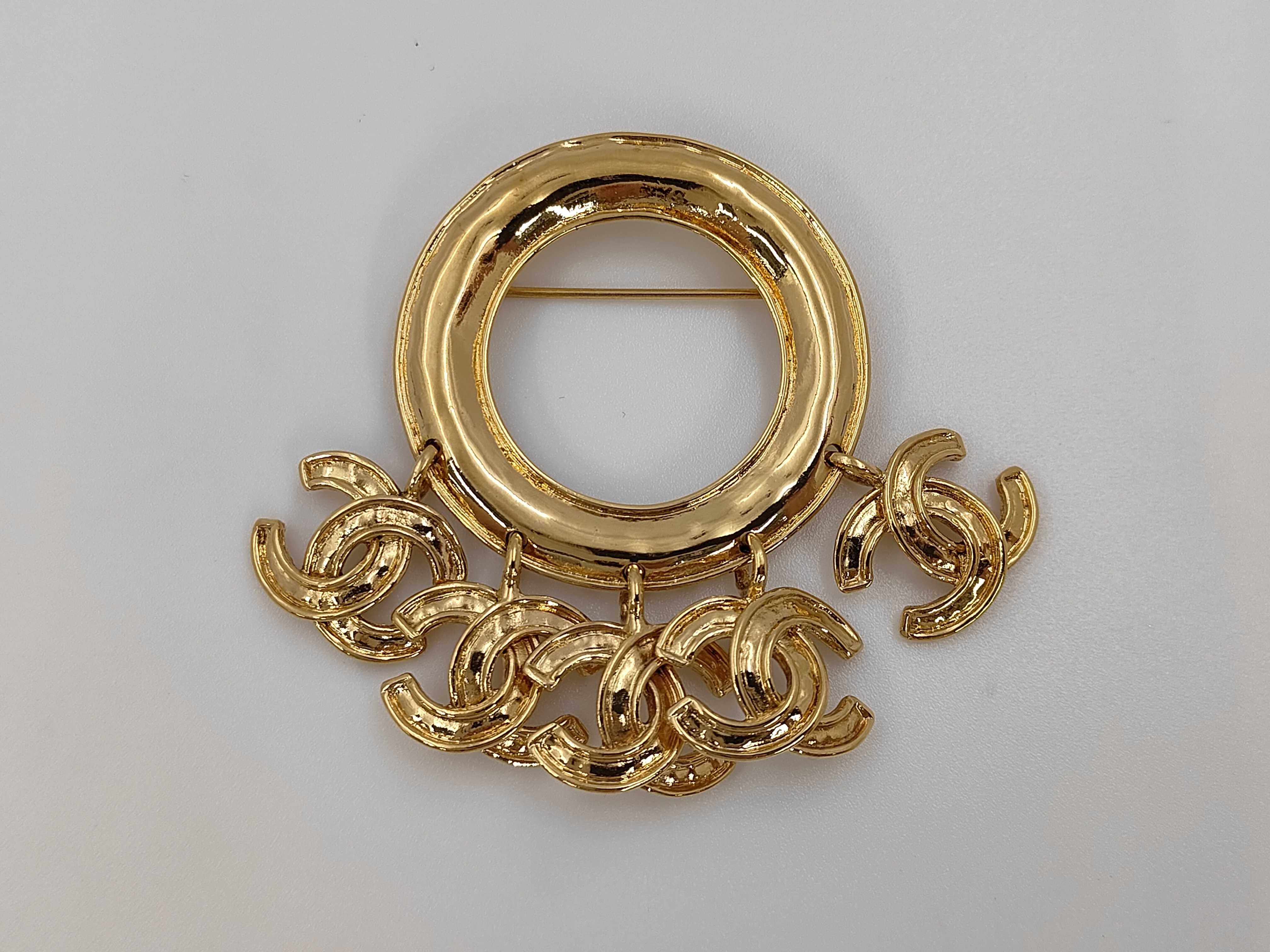 Coco Mark 94P Brooch GP Gold Brooch