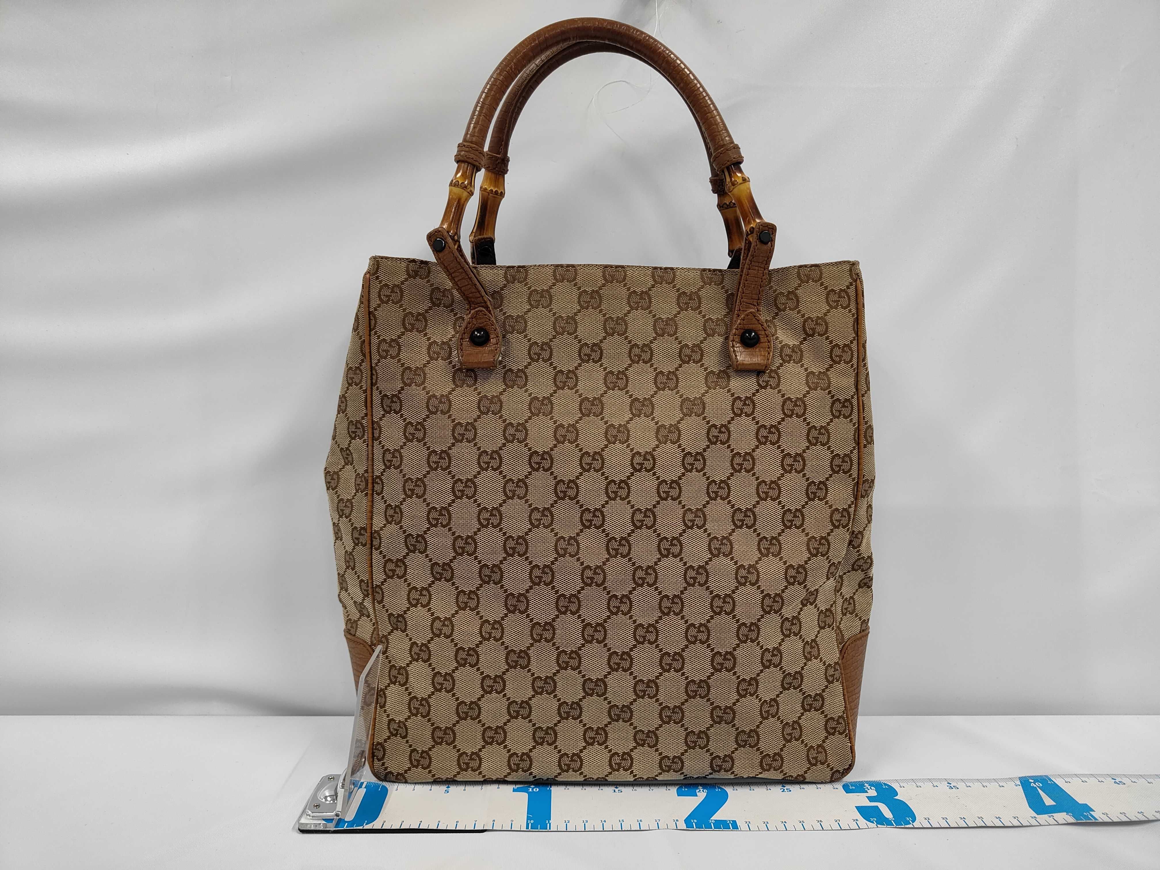 Bamboo Supreme Canvas Handbag Tote Bag — view 2