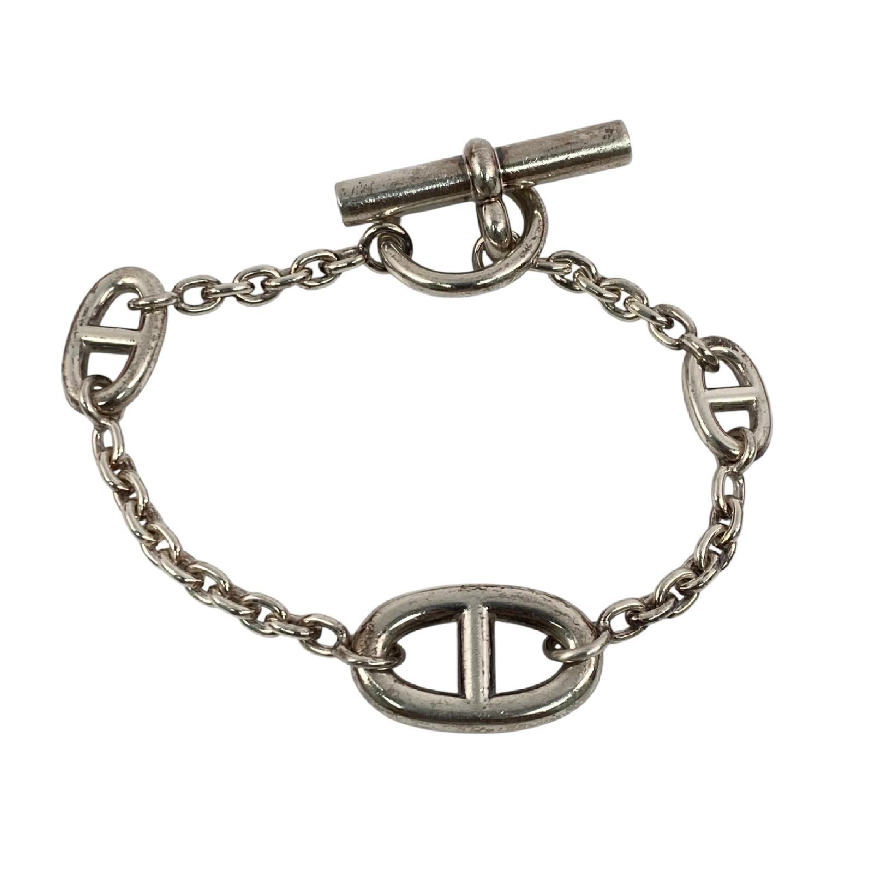 【*Shipped from: Hong Kong*】HERMES Sterling Silver 925 Farandole Chain Bracelet Bracelet/Bangle — view 2