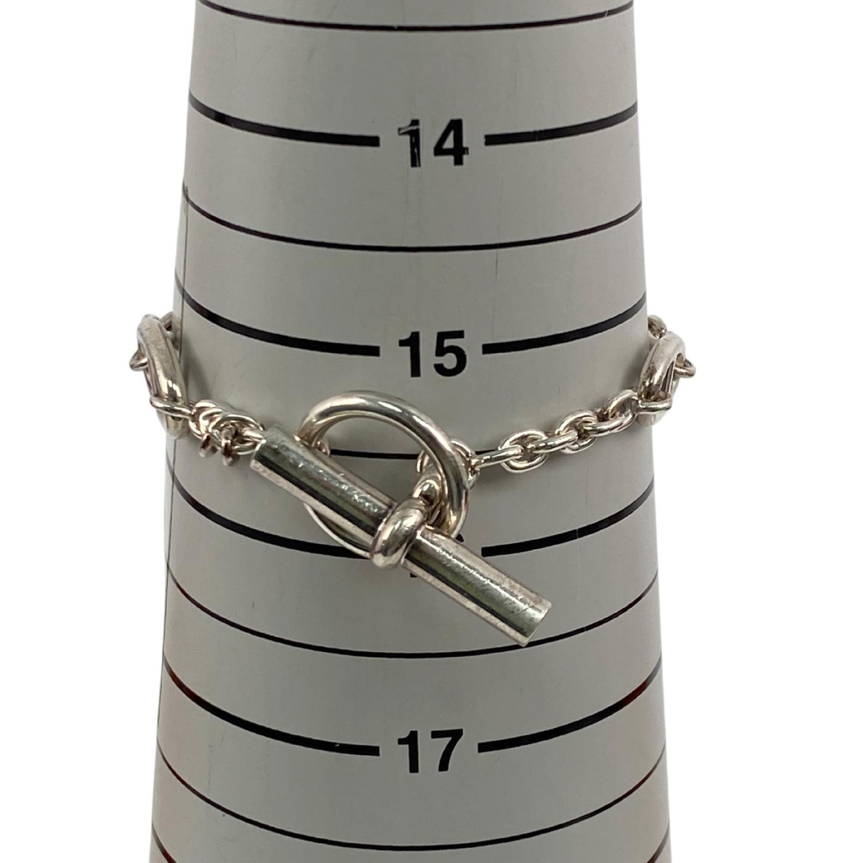 【*Shipped from: Hong Kong*】HERMES Sterling Silver 925 Farandole Chain Bracelet Bracelet/Bangle — view 12