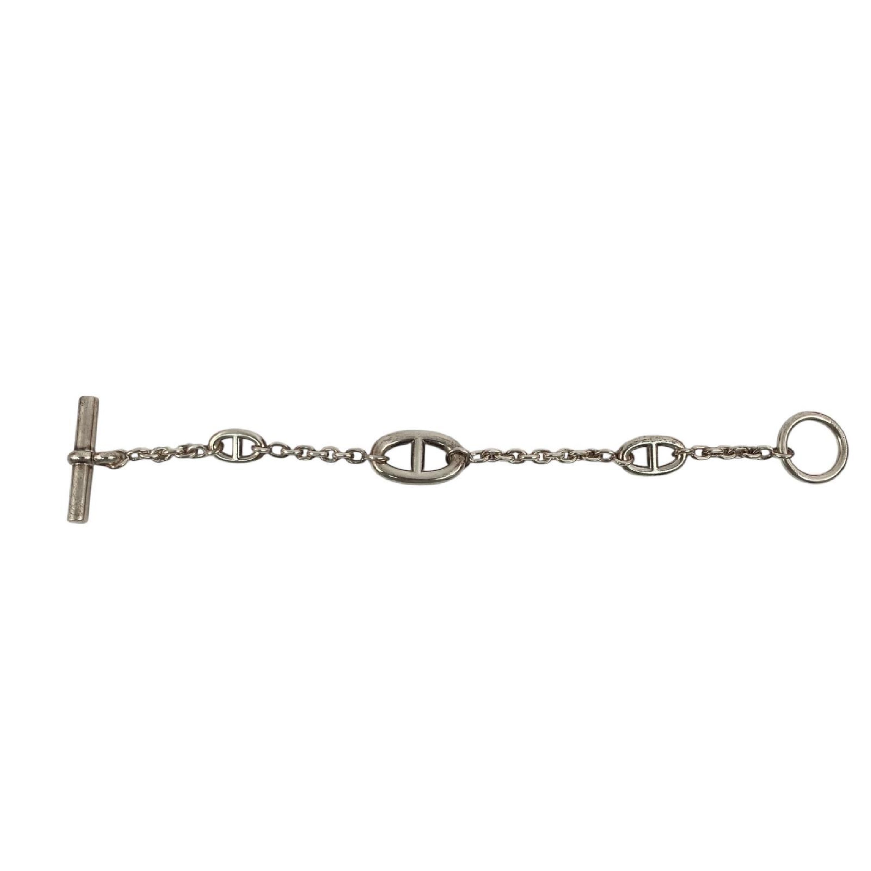 【*Shipped from: Hong Kong*】HERMES Sterling Silver 925 Farandole Chain Bracelet Bracelet/Bangle — view 10
