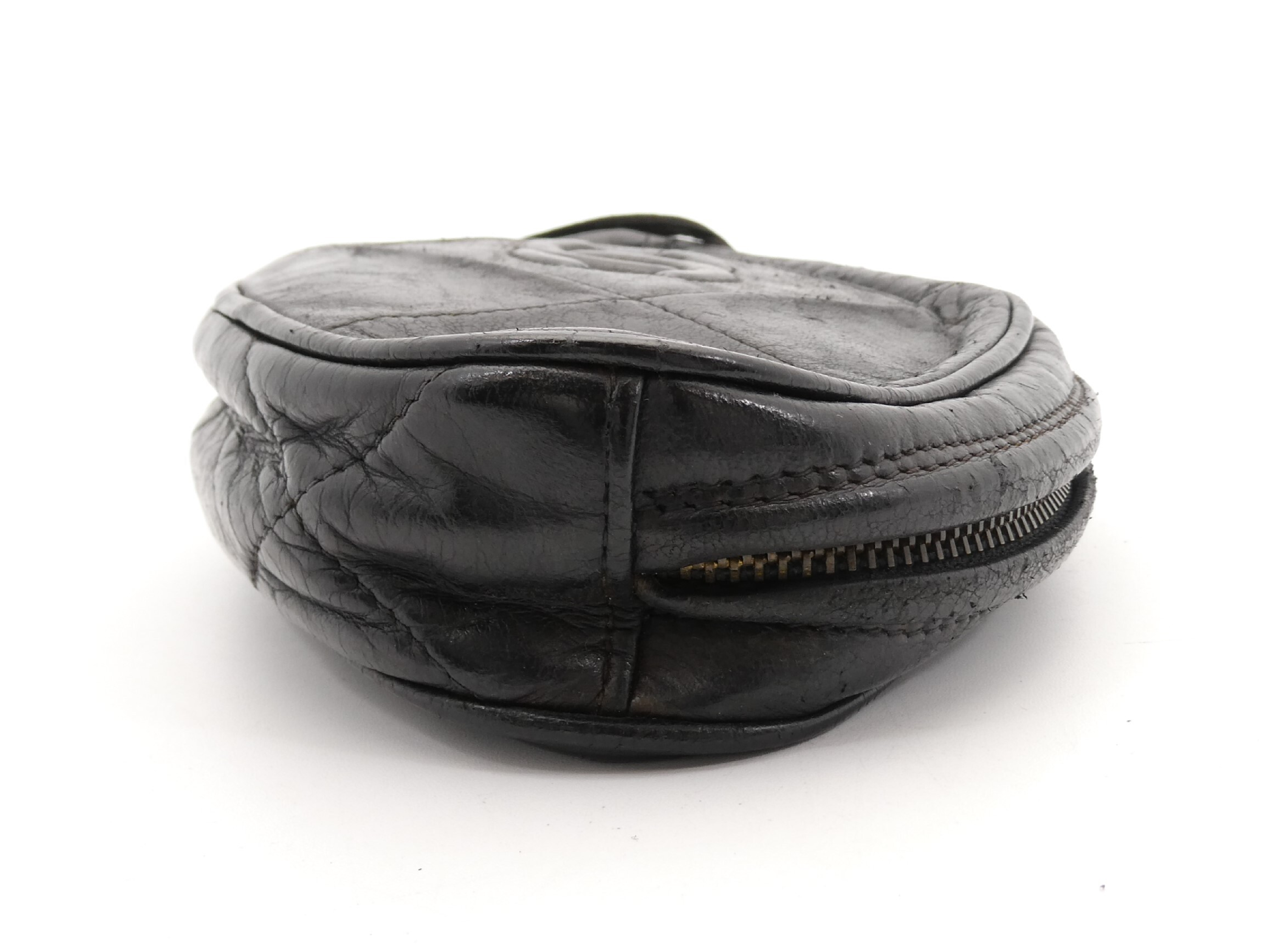 Matelassé Coco Mark Fringe Pouch — view 3
