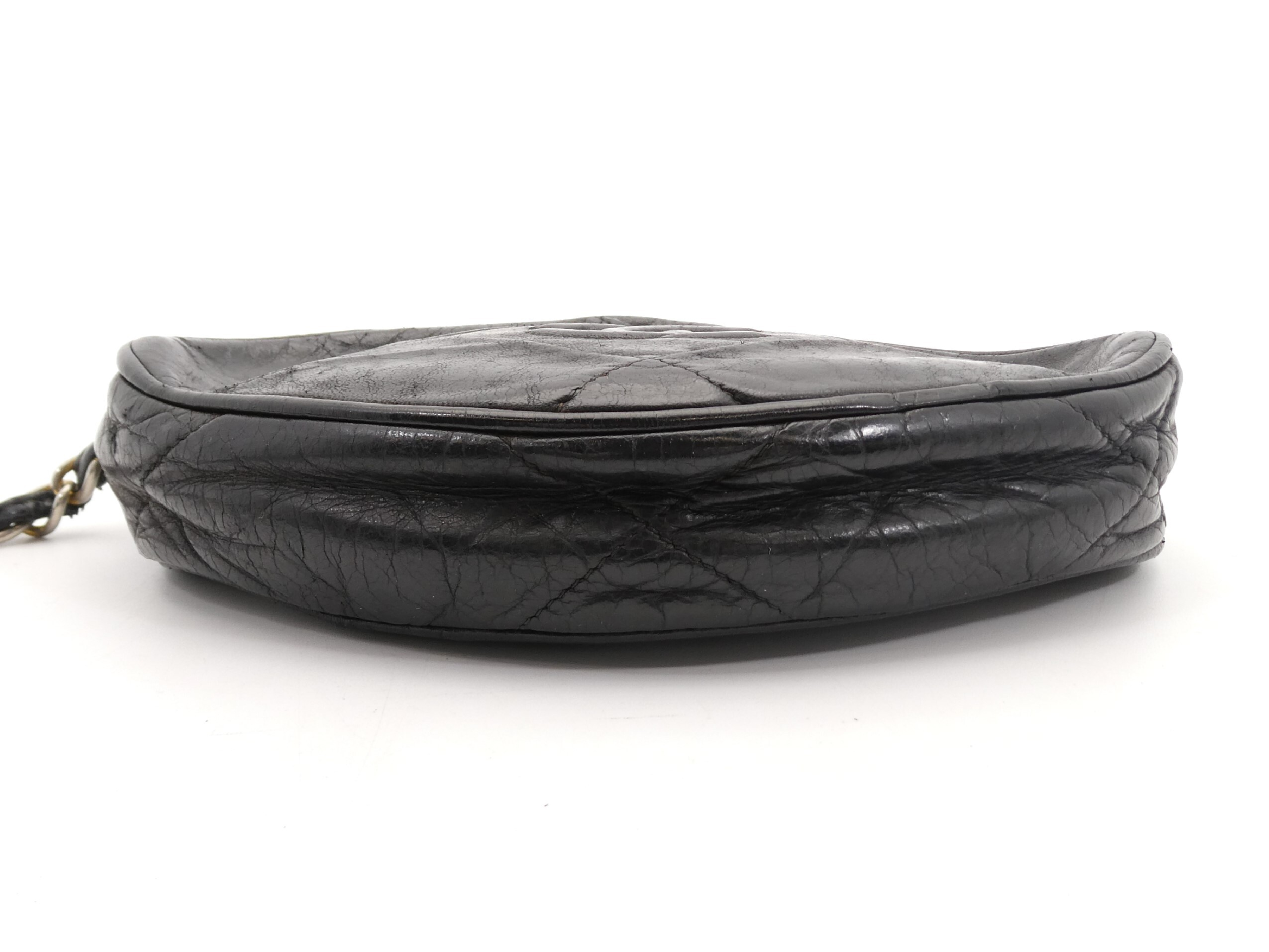 Matelassé Coco Mark Fringe Pouch — view 5