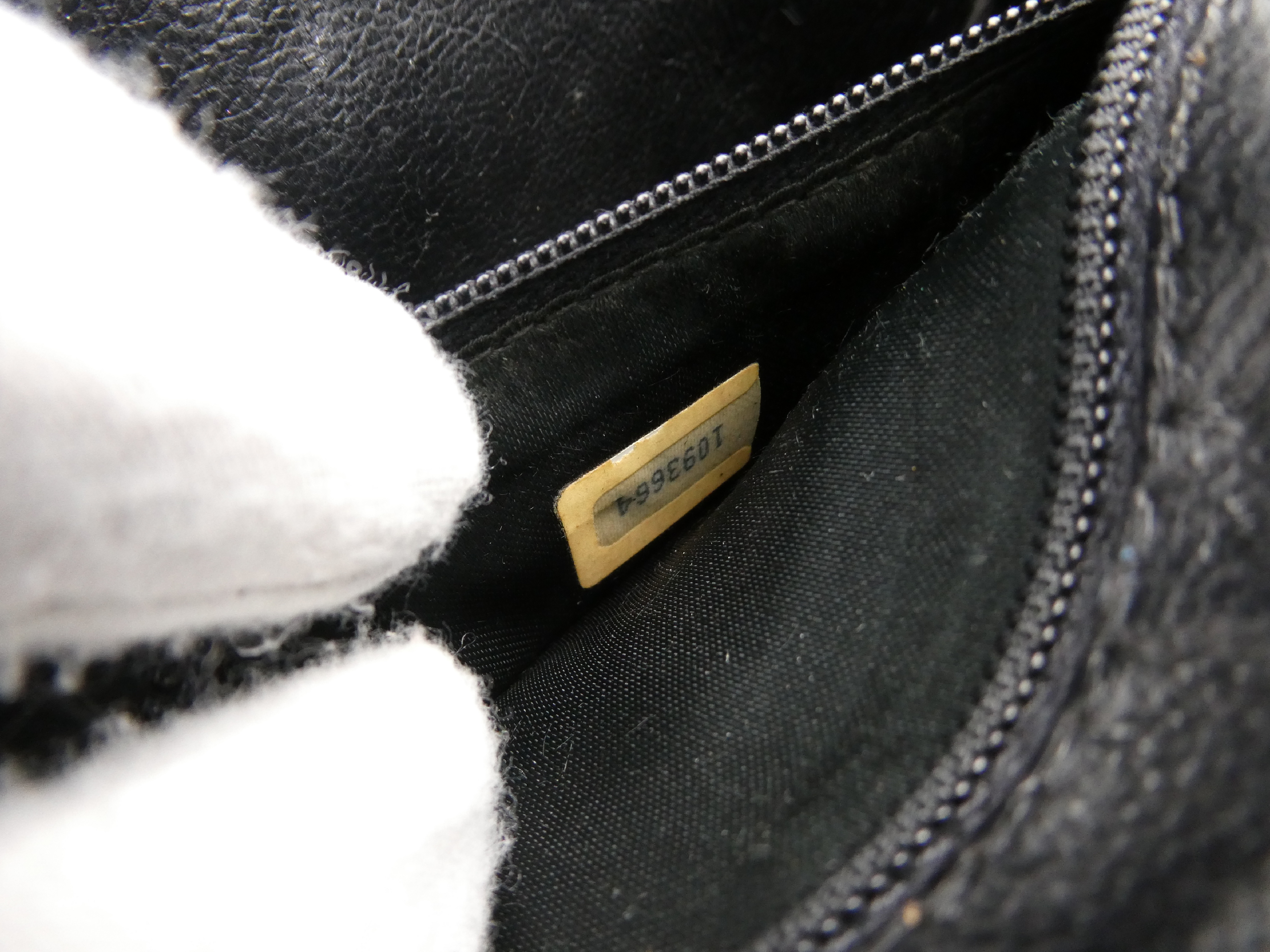 Matelassé Coco Mark Fringe Pouch — view 9