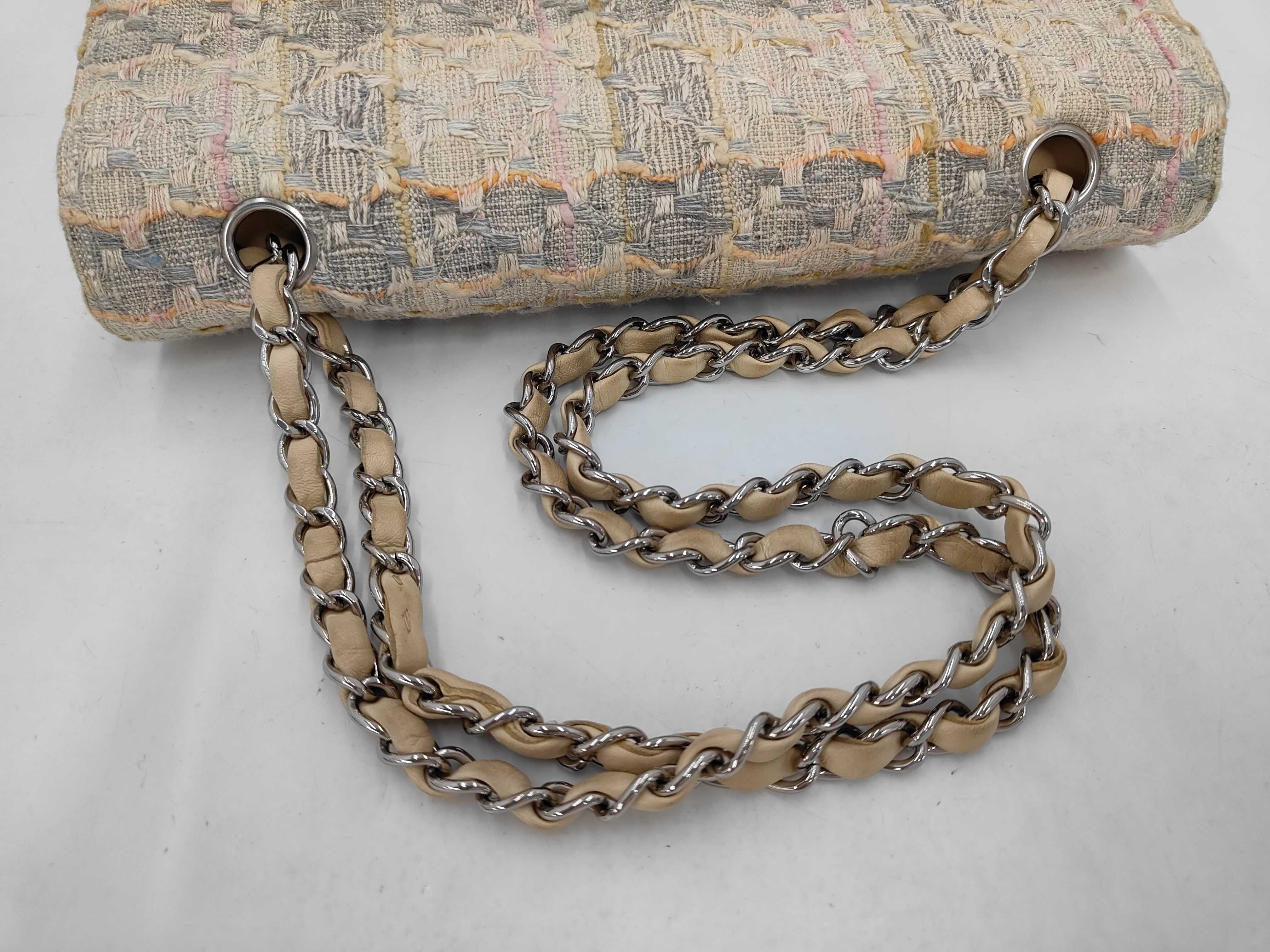 Matelassé Tweed Shoulder Bag — view 5