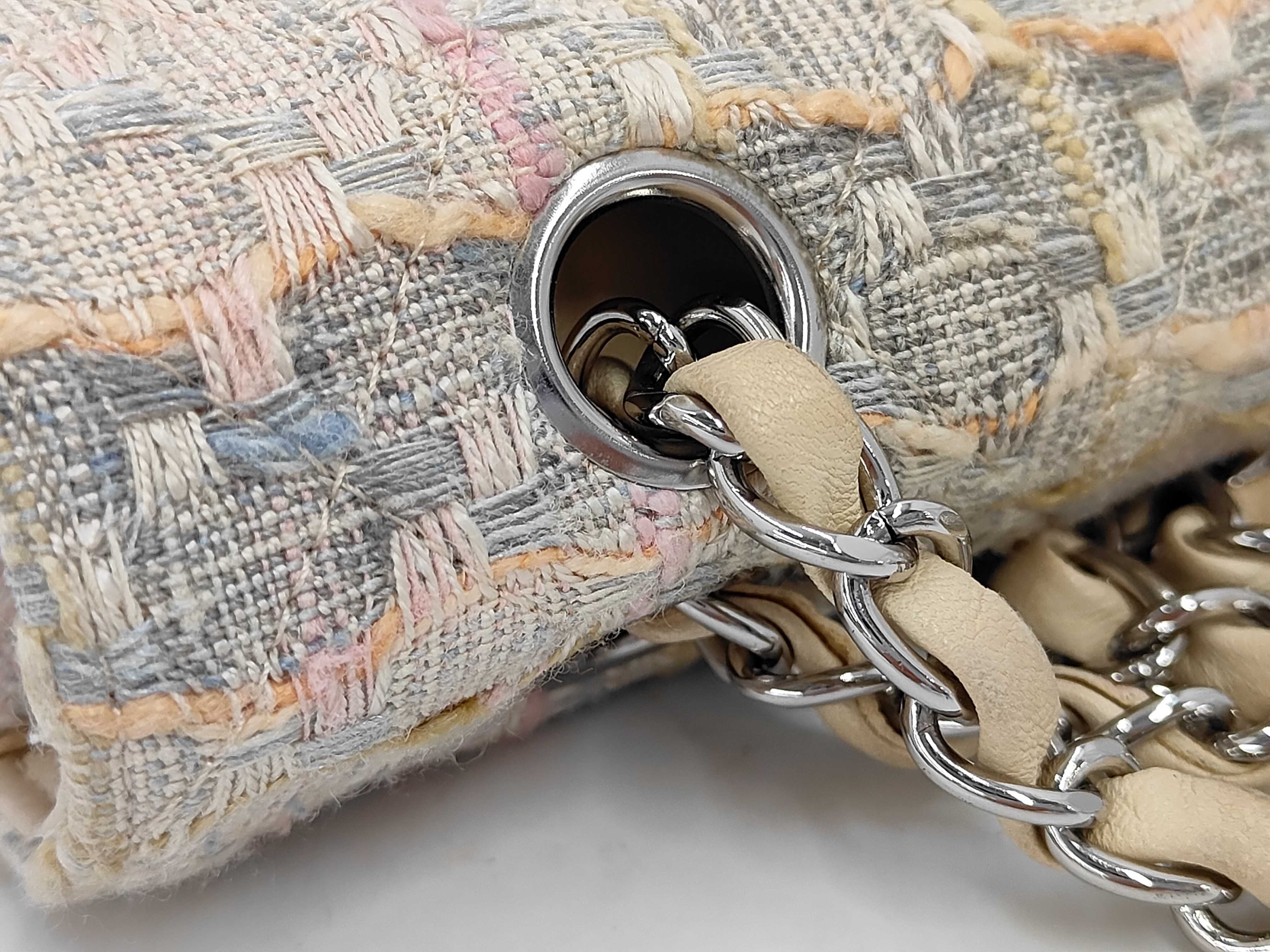 Matelassé Tweed Shoulder Bag — view 6