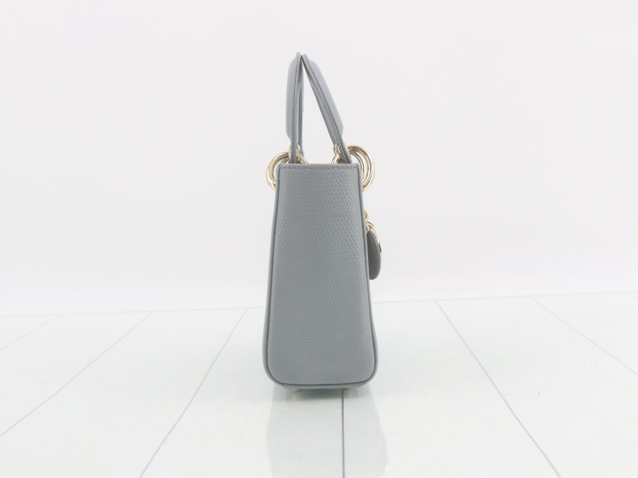 Lady Dior Leather 2-Way Handbag — view 4