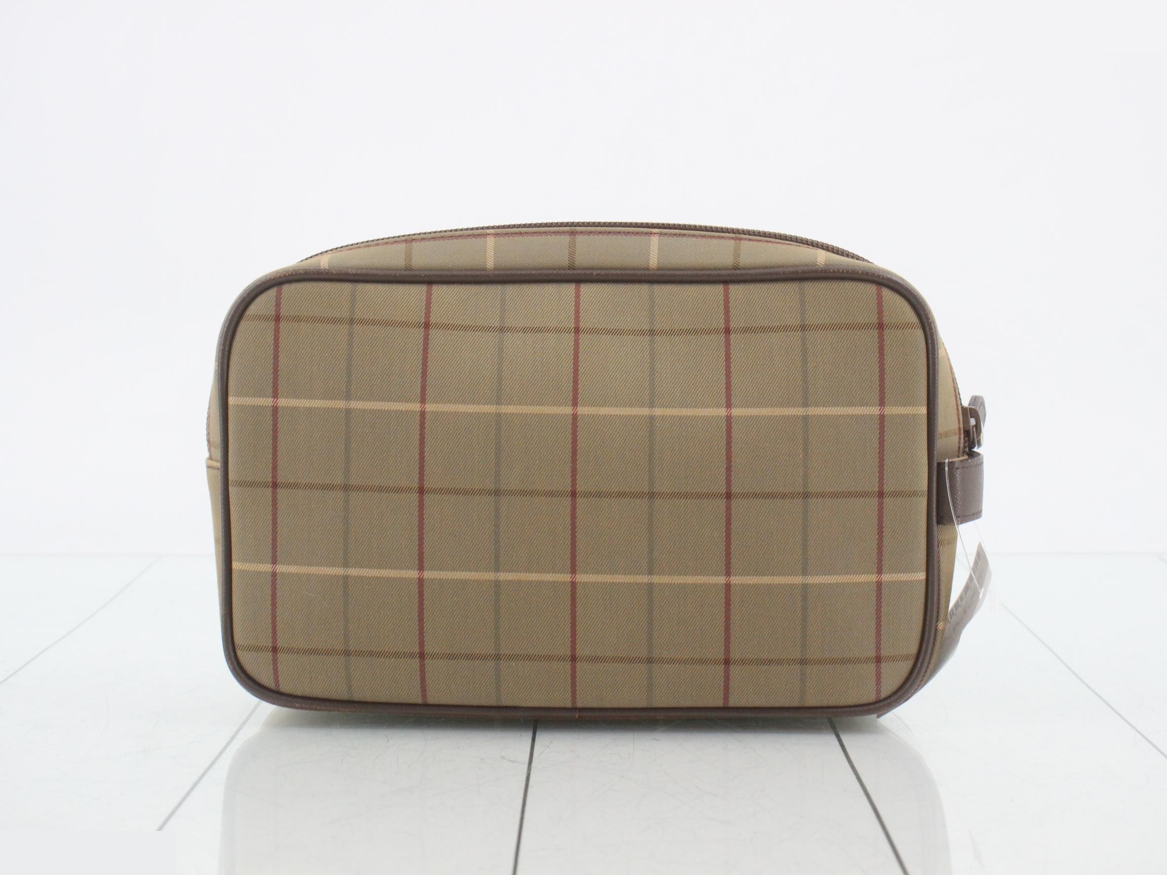 Burberrys Check Clutch Bag — view 2