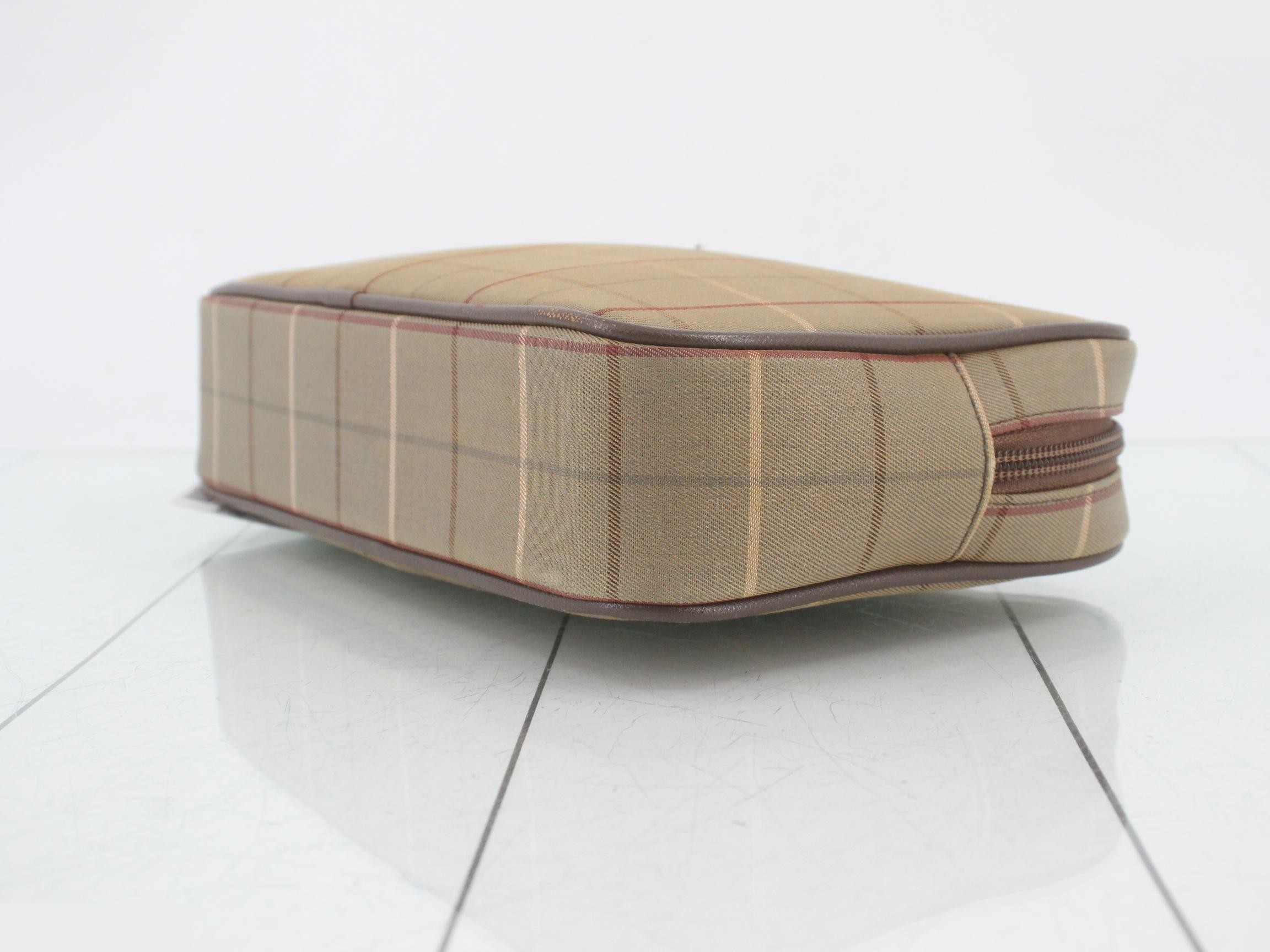 Burberrys Check Clutch Bag — view 6