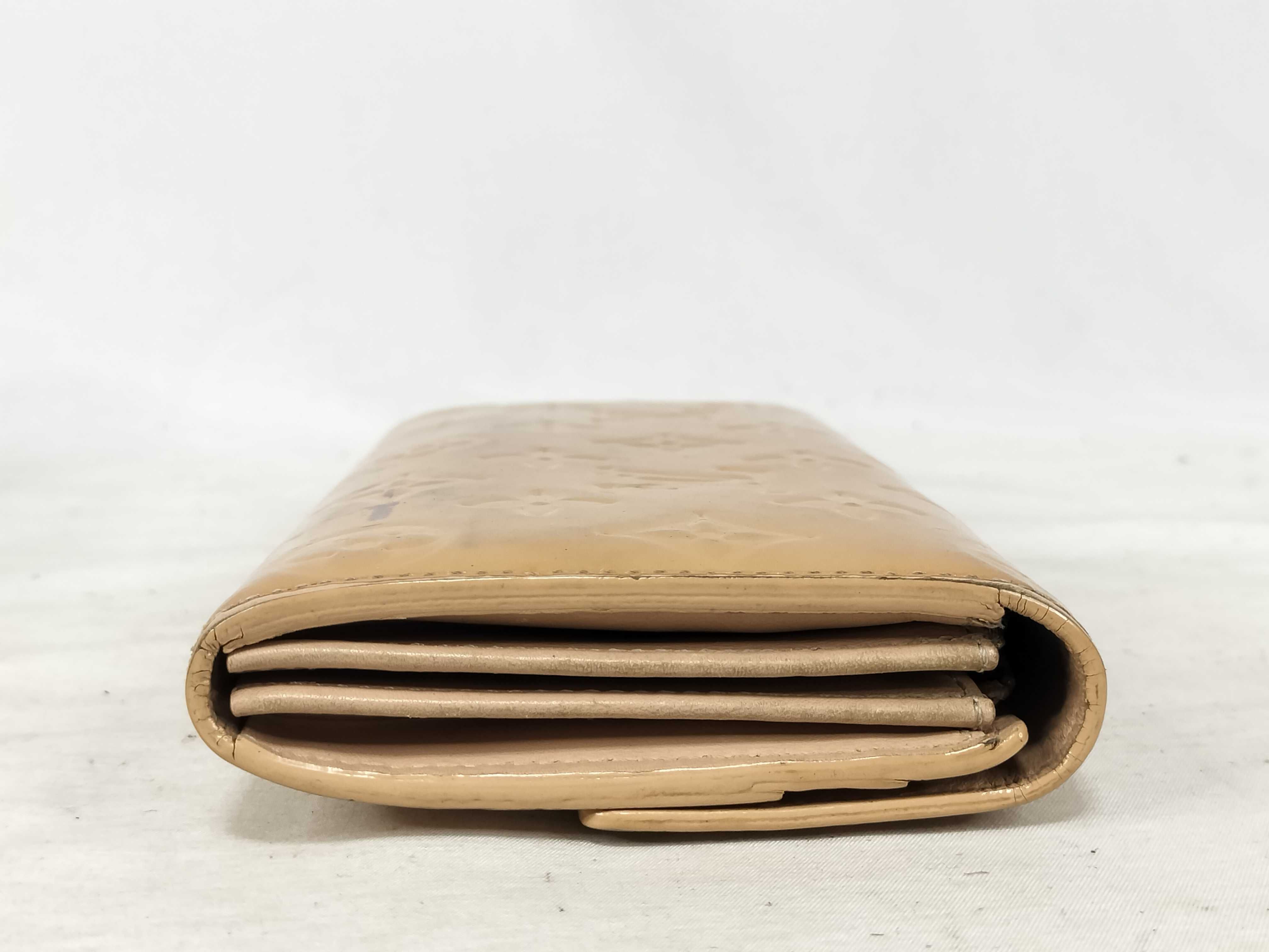Vernis LV Wallet Portefeuille Sarah Beige — view 5