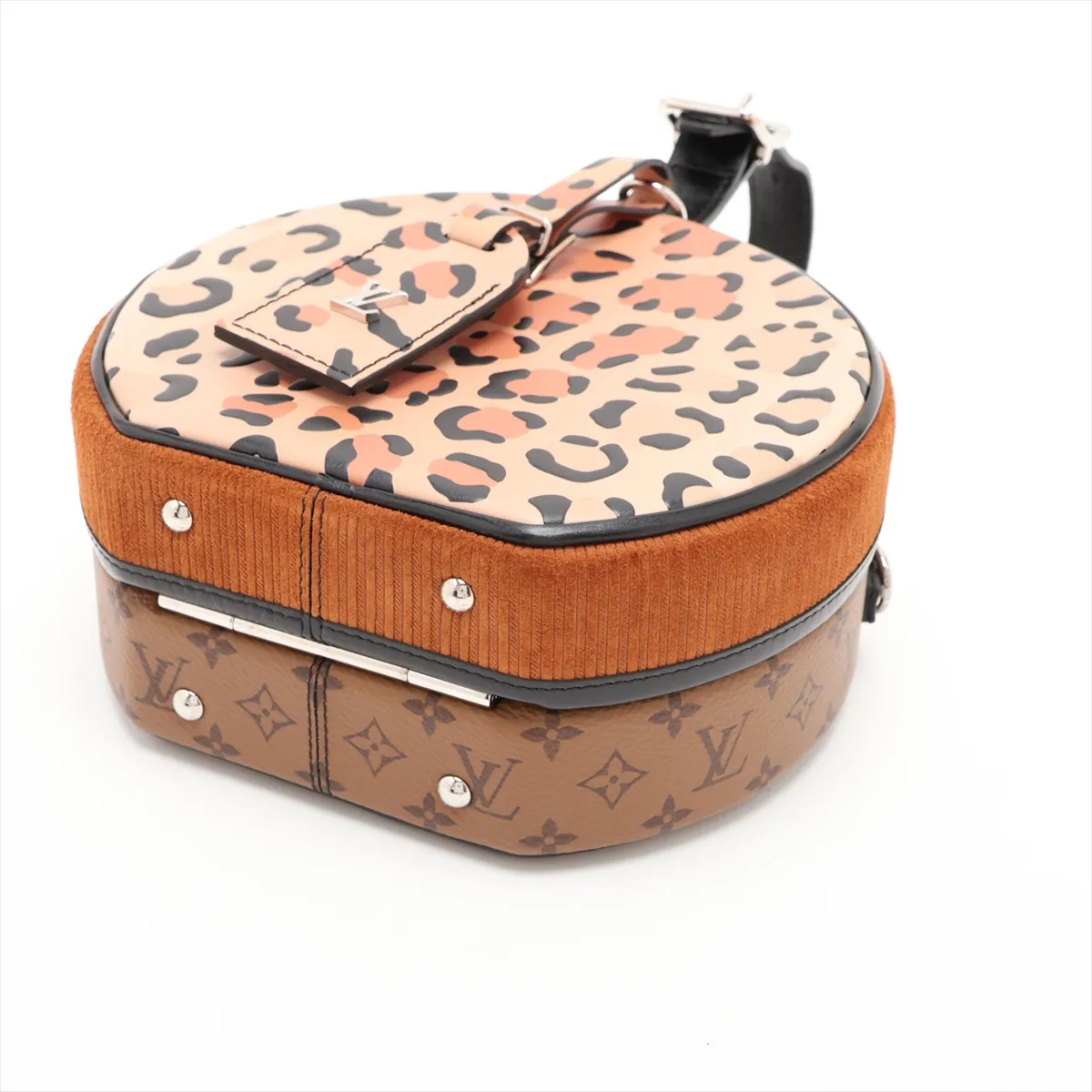 Monogram Reverse Petite Boite Chapeau M51481 PL2158 Brown (RFID detected) — view 3