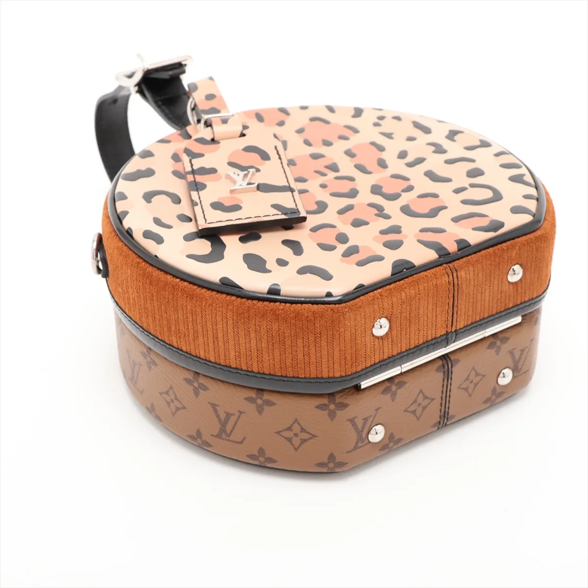Monogram Reverse Petite Boite Chapeau M51481 PL2158 Brown (RFID detected) — view 4