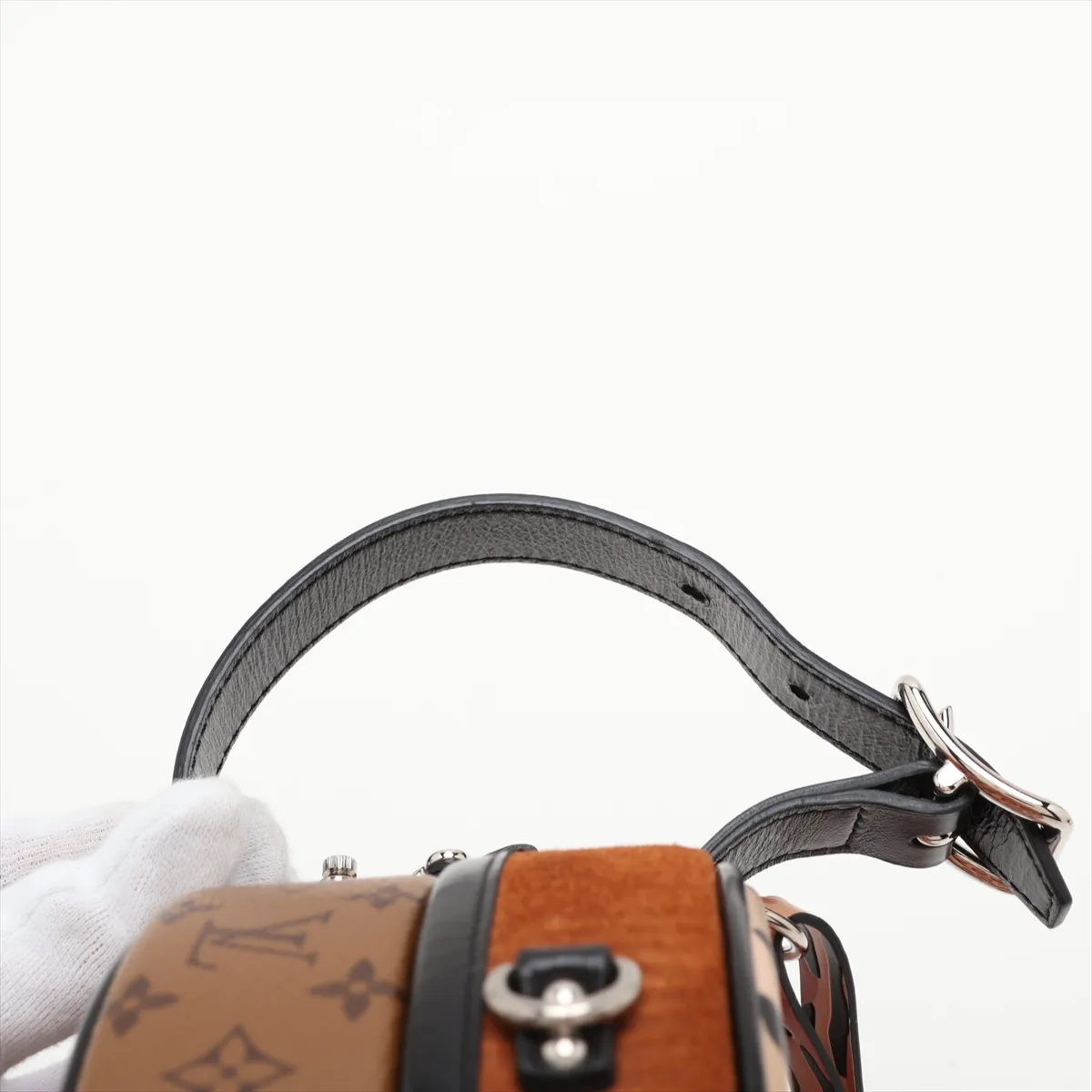 Monogram Reverse Petite Boite Chapeau M51481 PL2158 Brown (RFID detected) — view 6