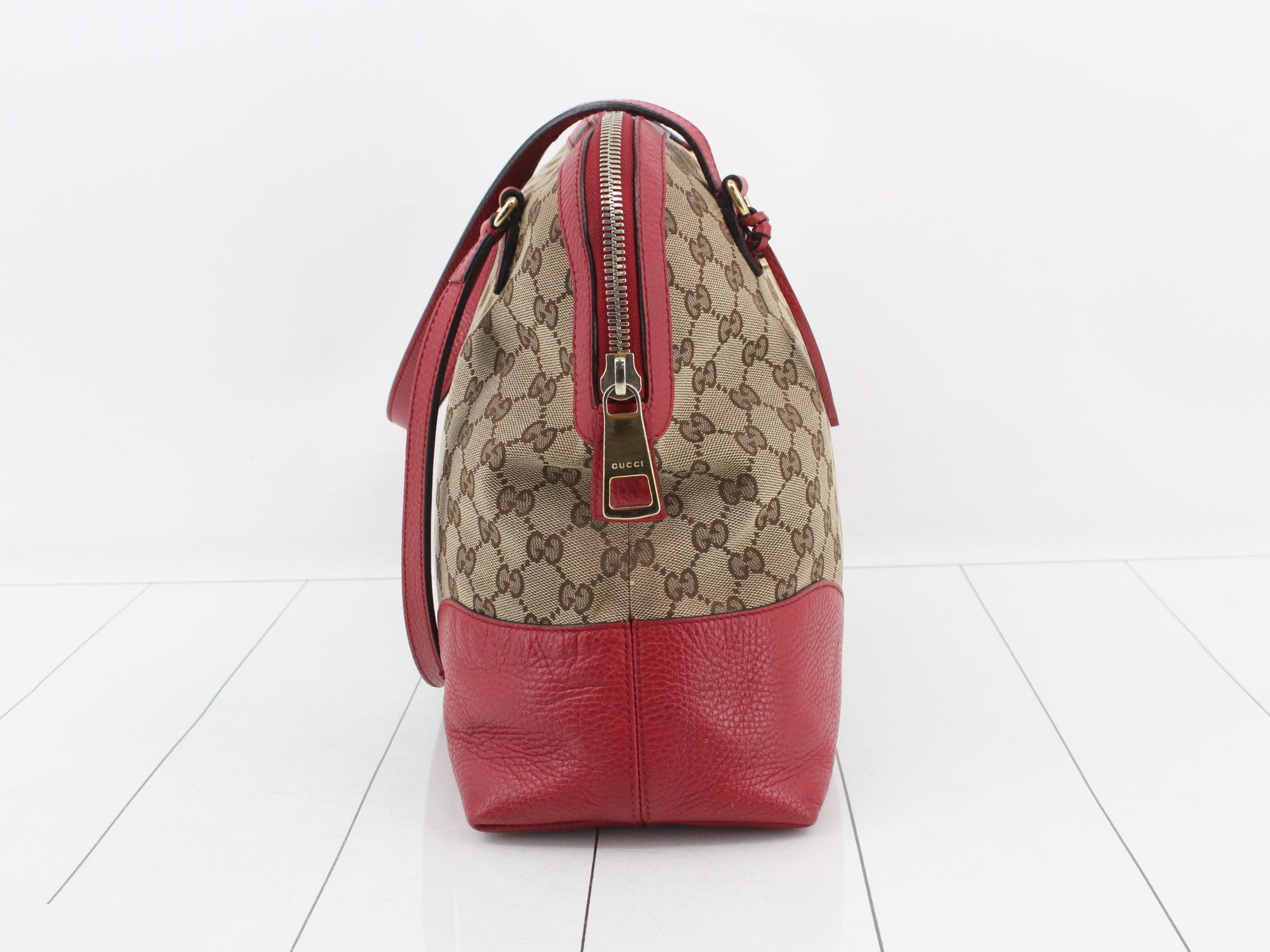 GG Canvas Interlocking Shoulder Bag — view 4
