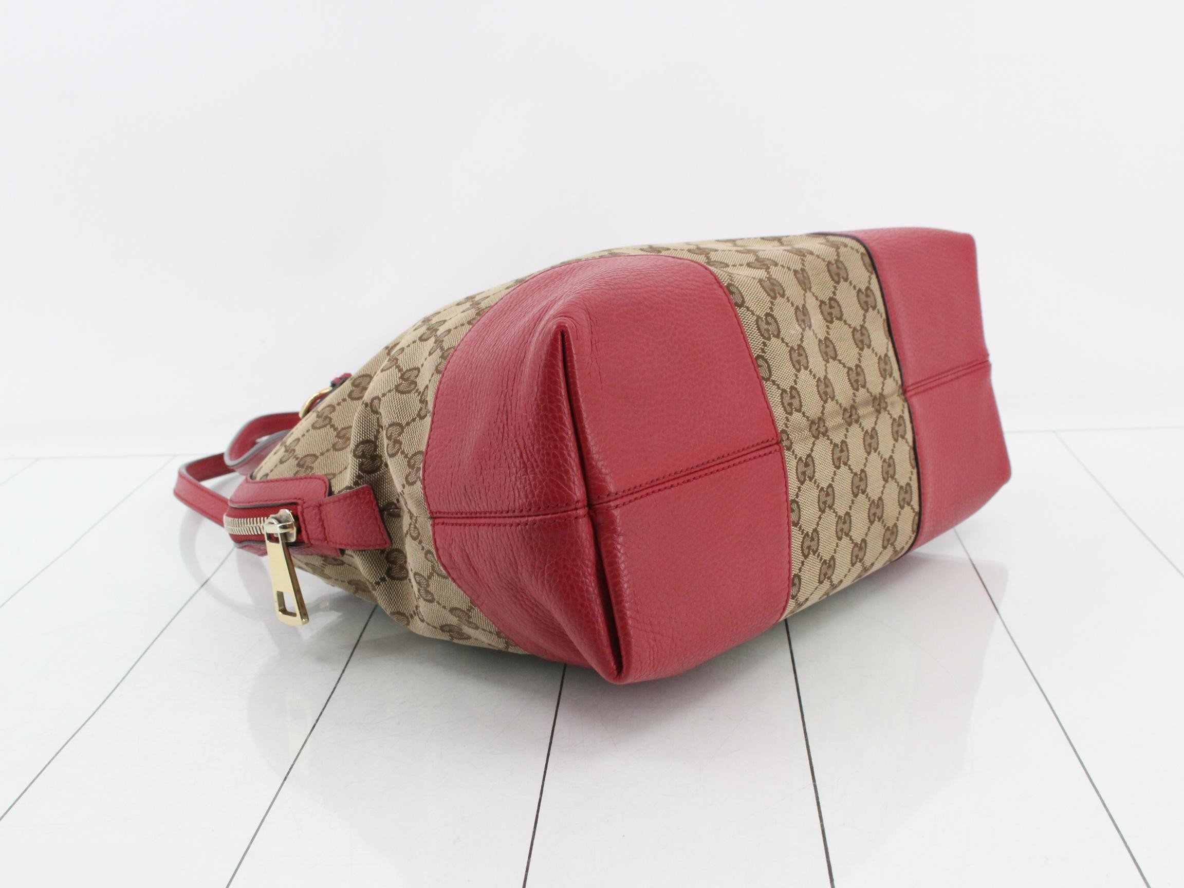 GG Canvas Interlocking Shoulder Bag — view 5