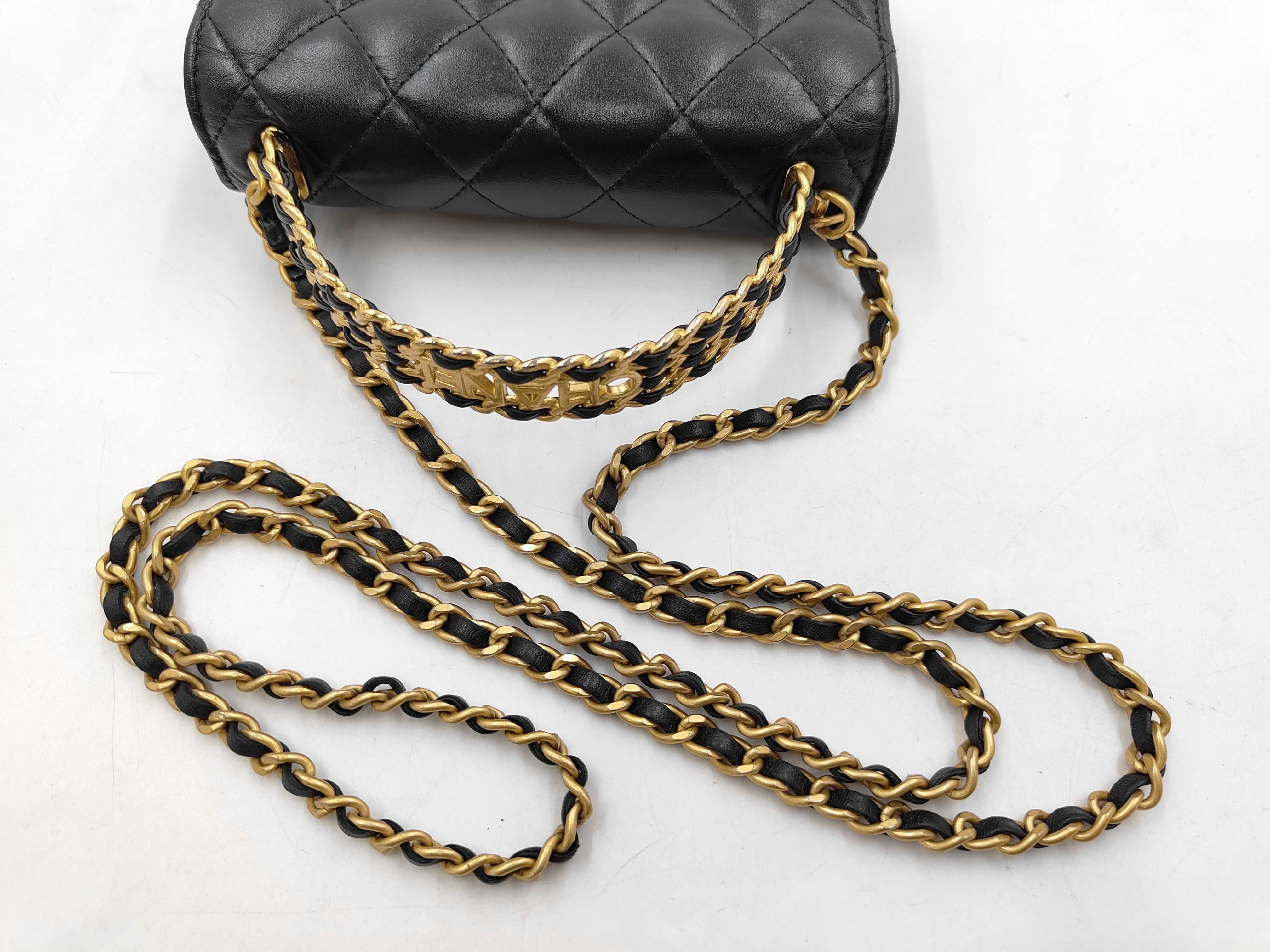 Matelassé Top Handle Flap Bag Handbag — view 5