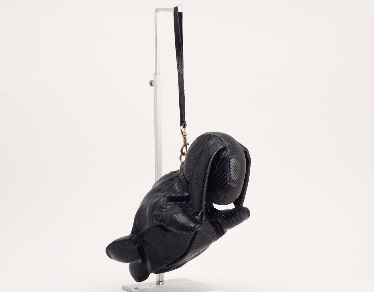 Rabbit plush toy pouch — view 2