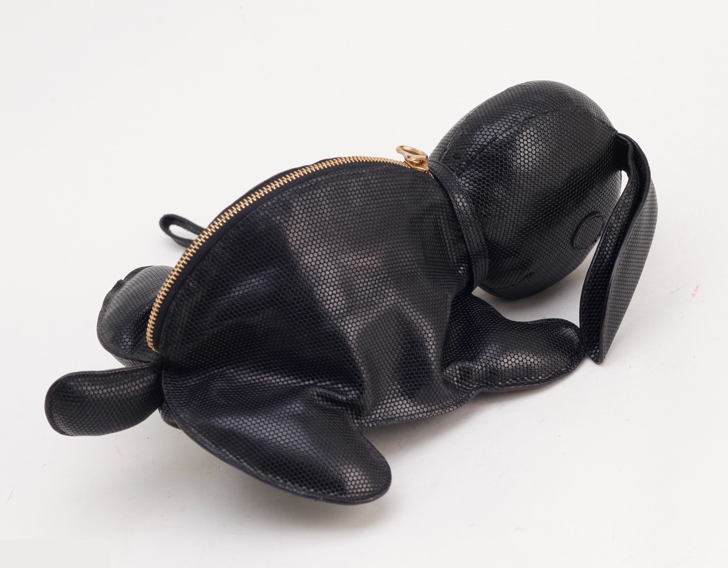 Rabbit plush toy pouch — view 4