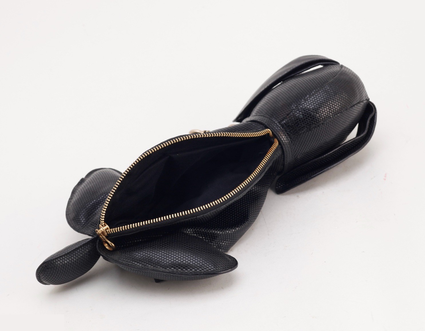 Rabbit plush toy pouch — view 5