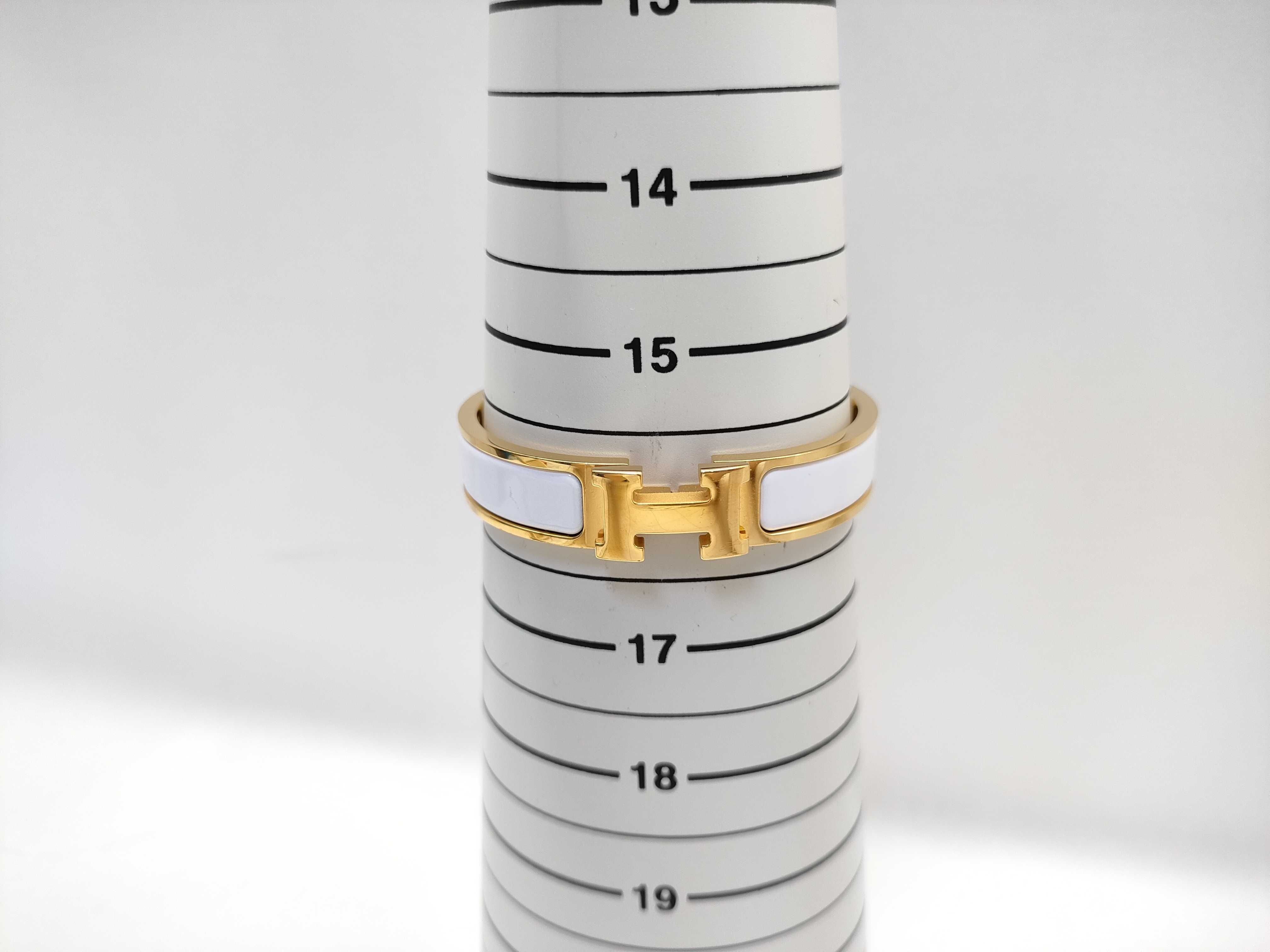 Click H Fan Click Crack GP White Bracelet/Bangle — view 9