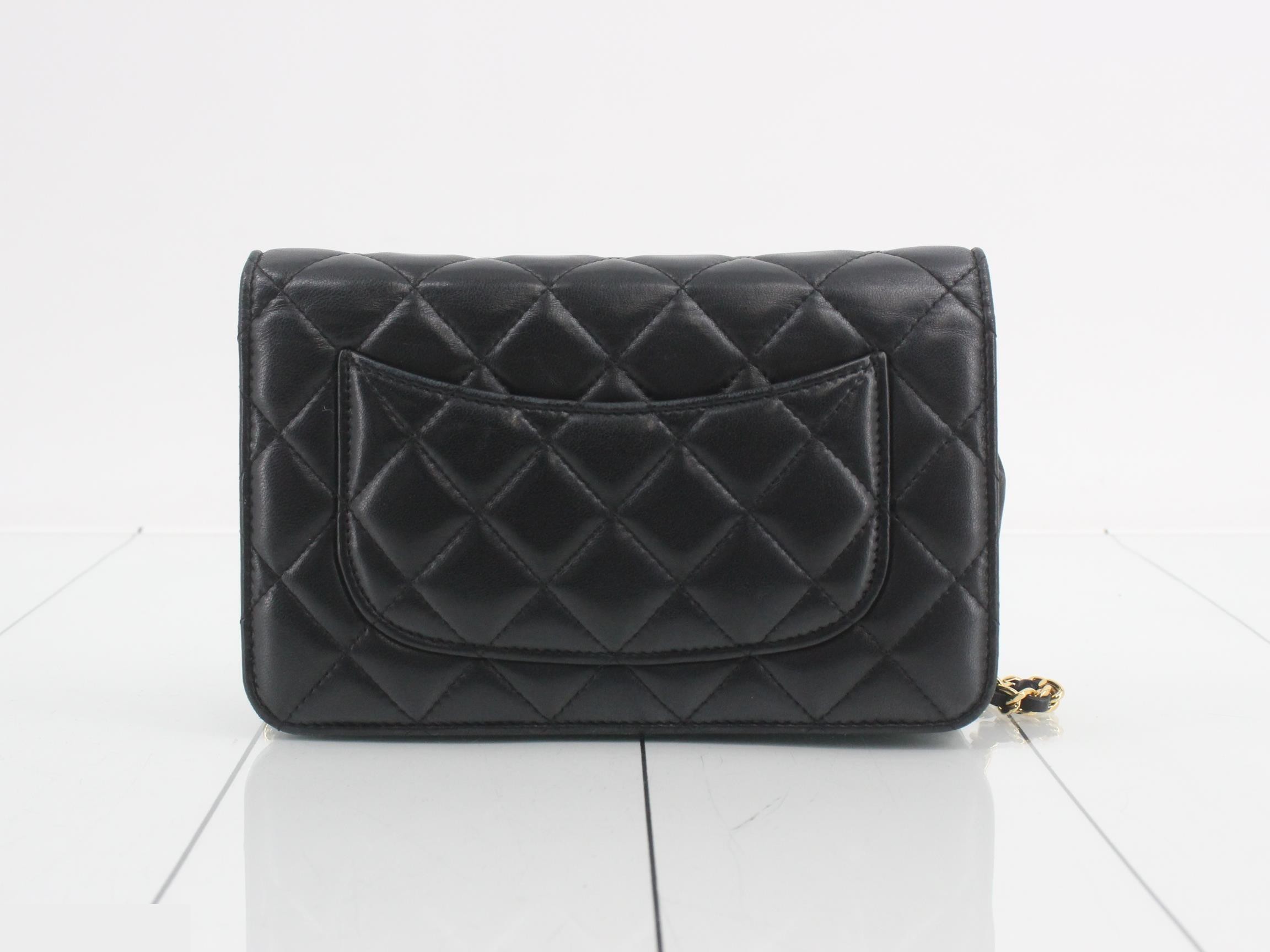 Matelassé Chain Shoulder Bag — view 2