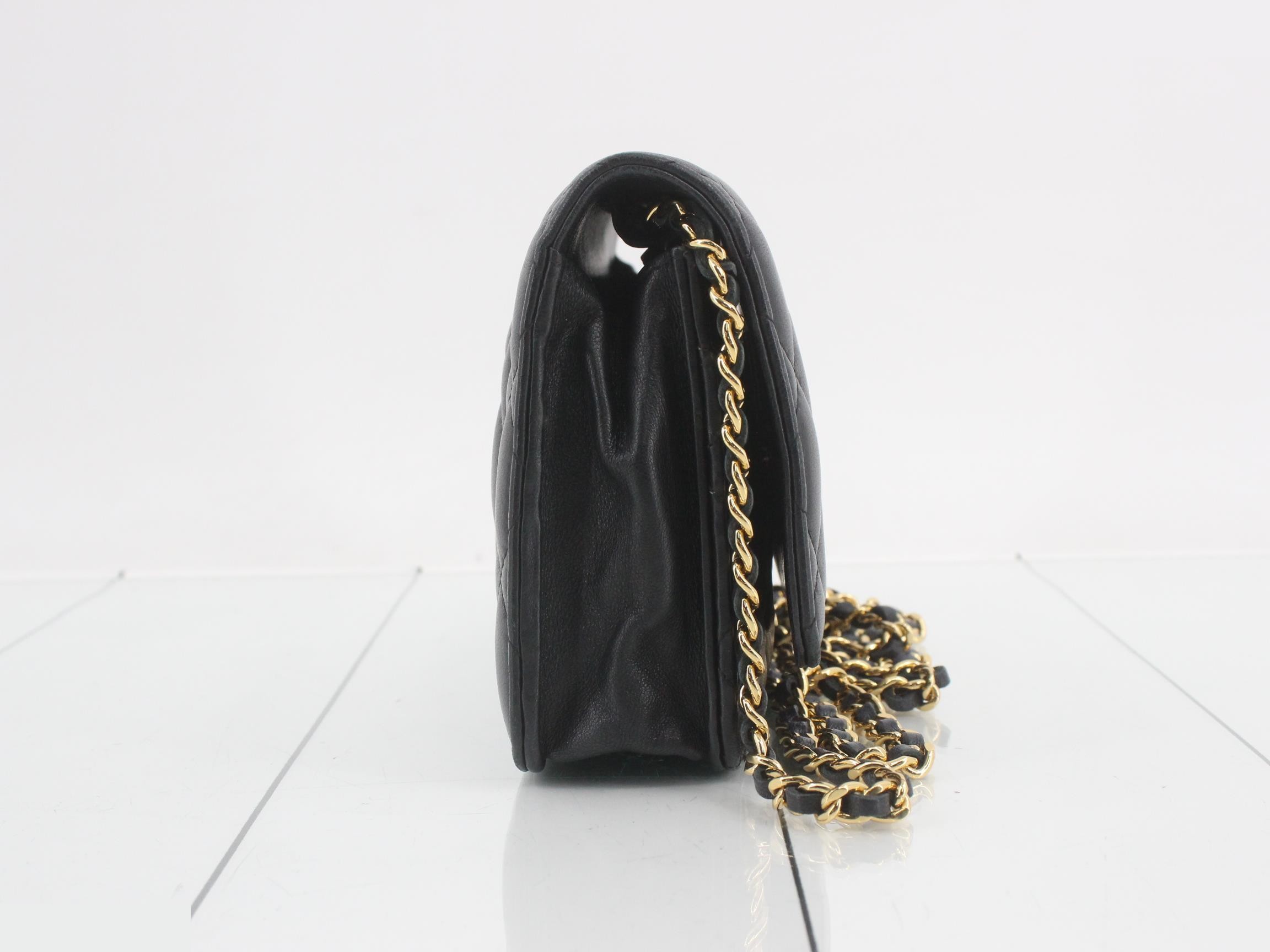 Matelassé Chain Shoulder Bag — view 4