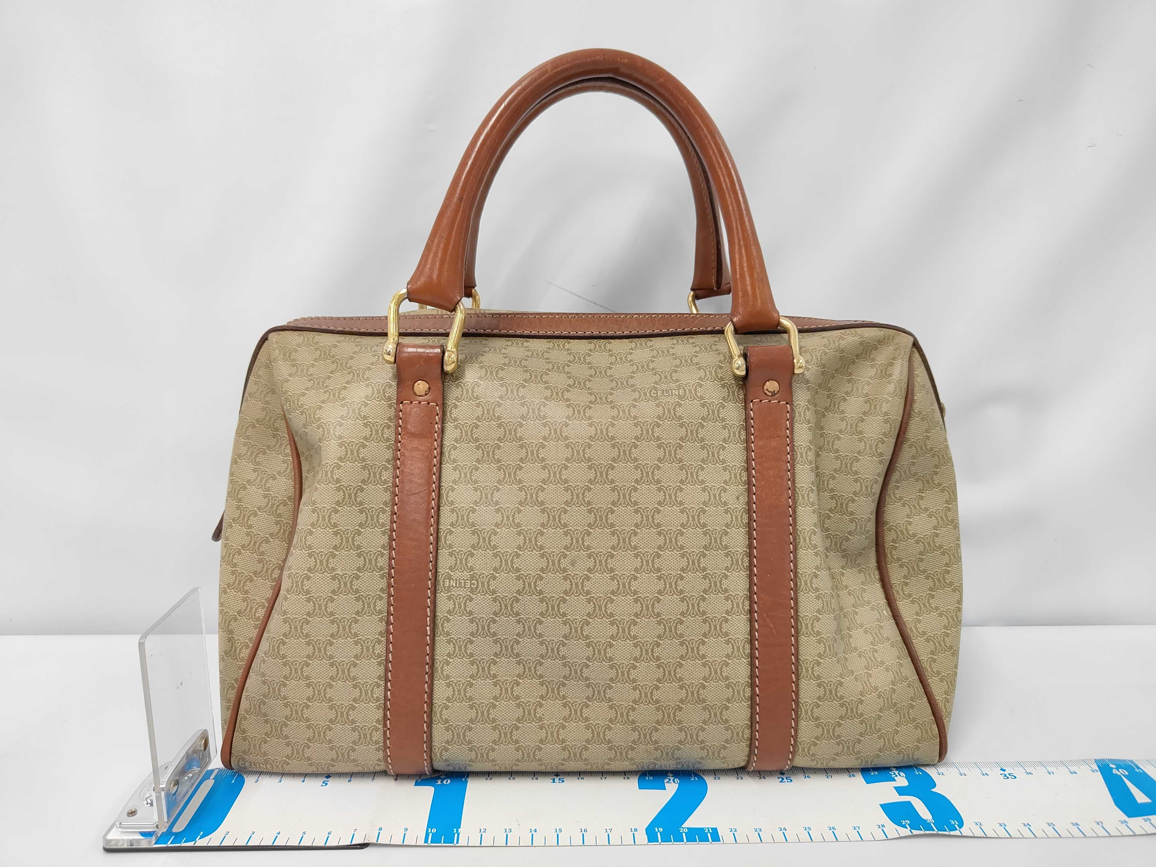 Macadam Leather Handbag Boston Bag — view 2