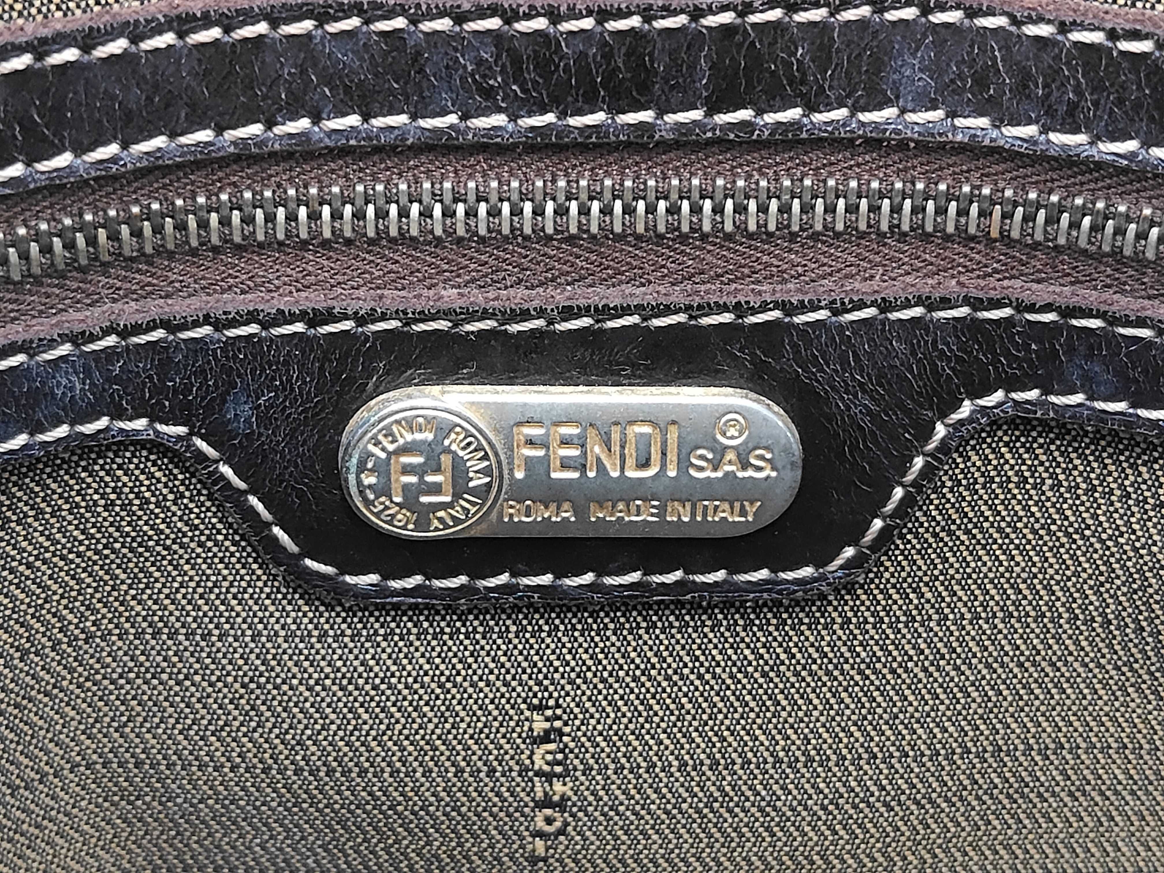 Zucca pattern FF Zucca handbag — view 11