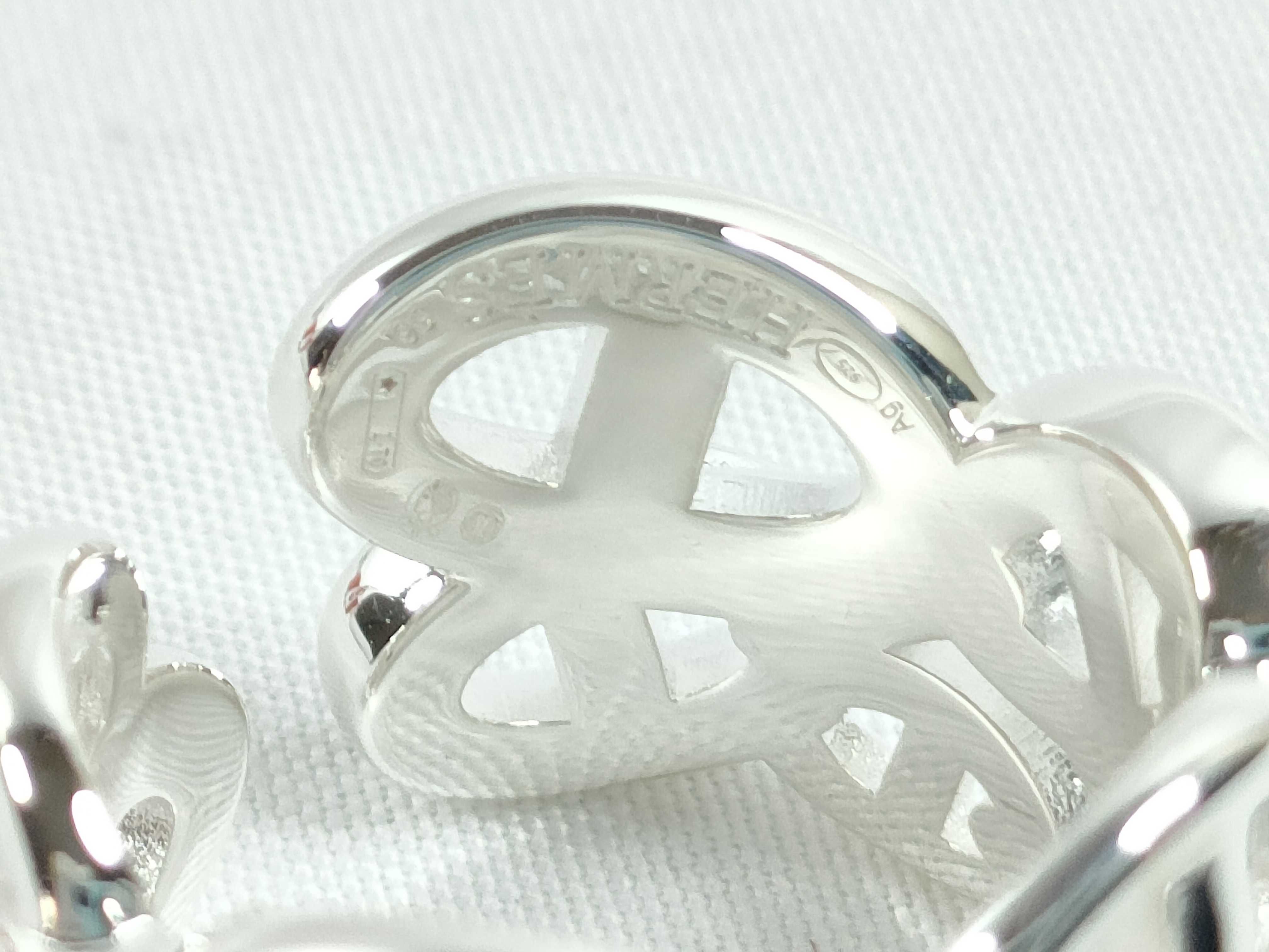 Silver Pig Nose Open Ring — view 6