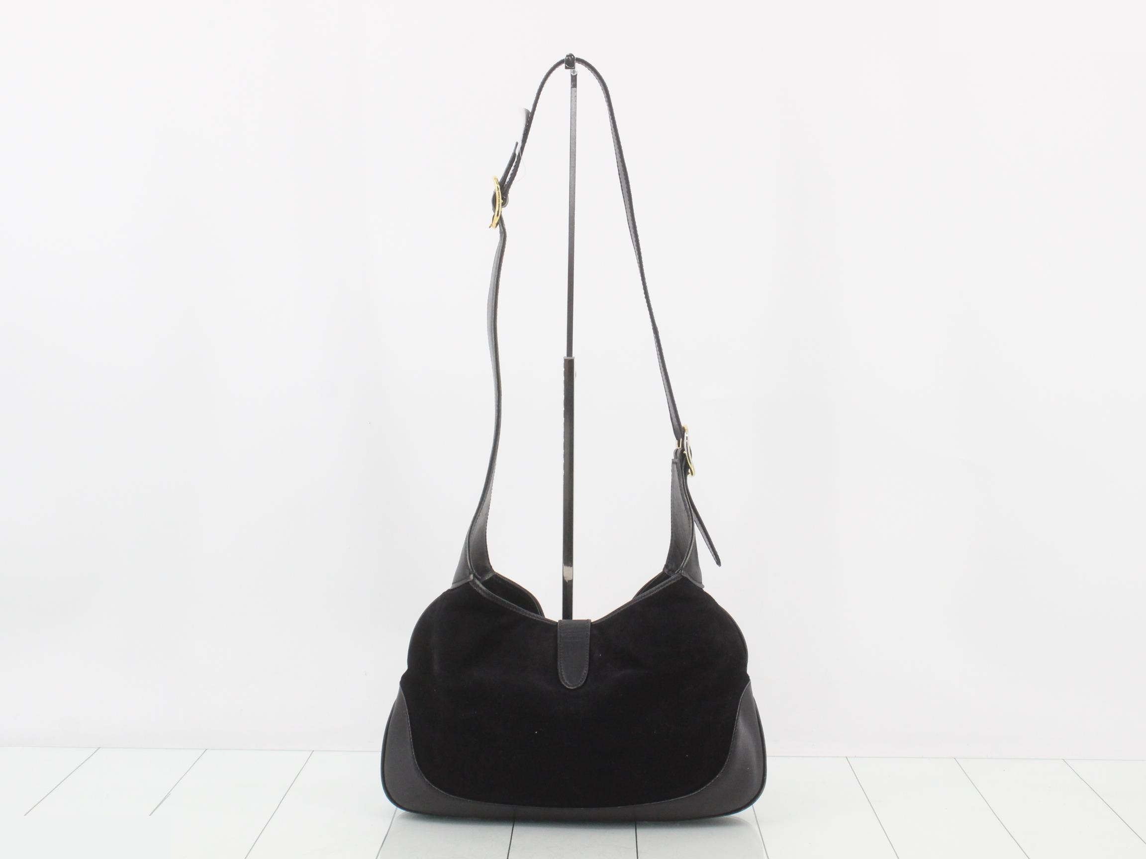 Jackie (Bag) Vintage Suede Handbag — view 2