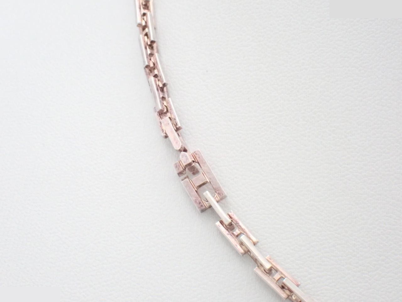 Hercules PM Necklace, 42cm, Vintage, 925 Sterling Silver, 17.8g — view 2