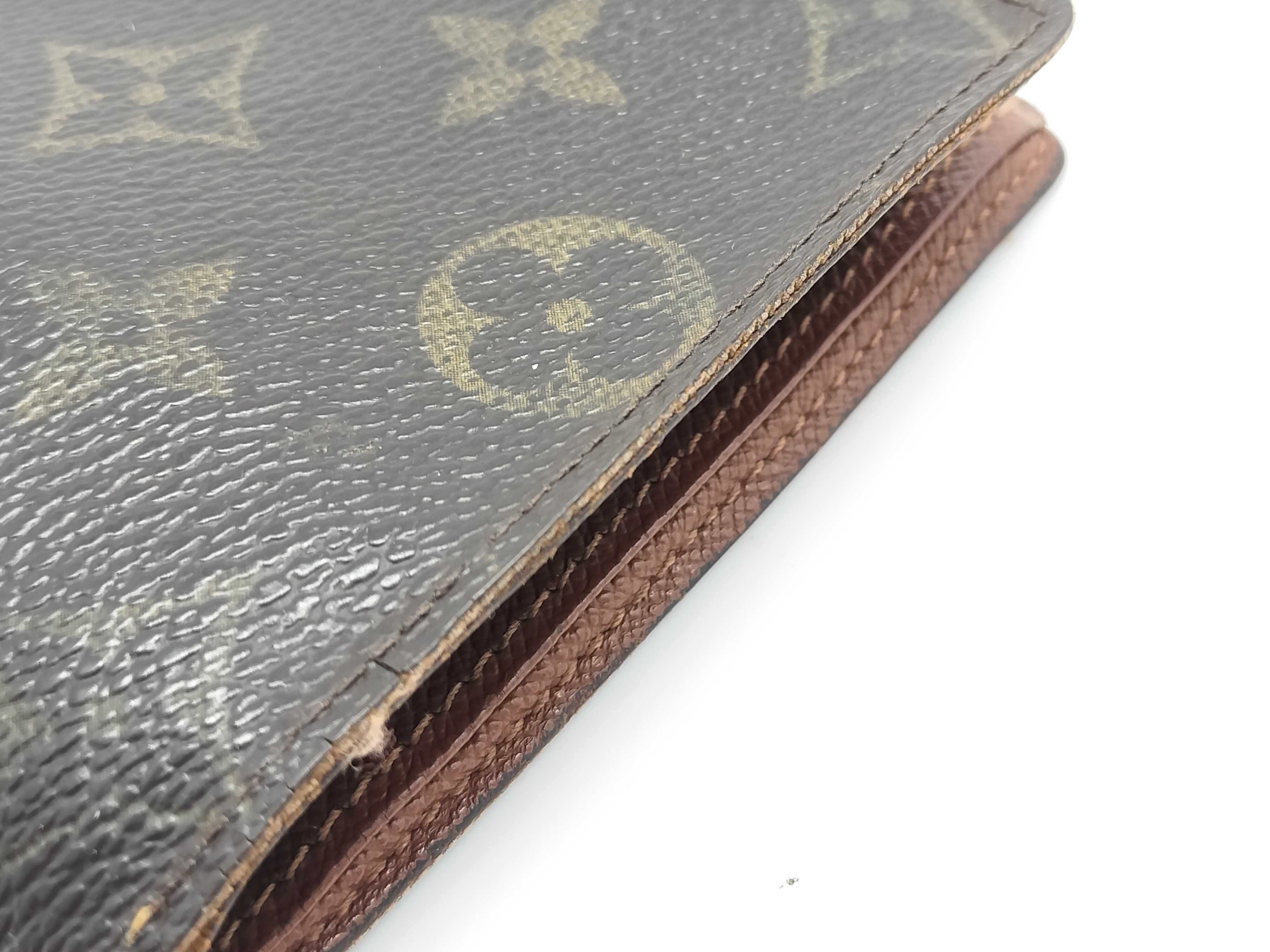 Monogram Portefeuille Cartes Crédit Monnaie Wallet — view 15