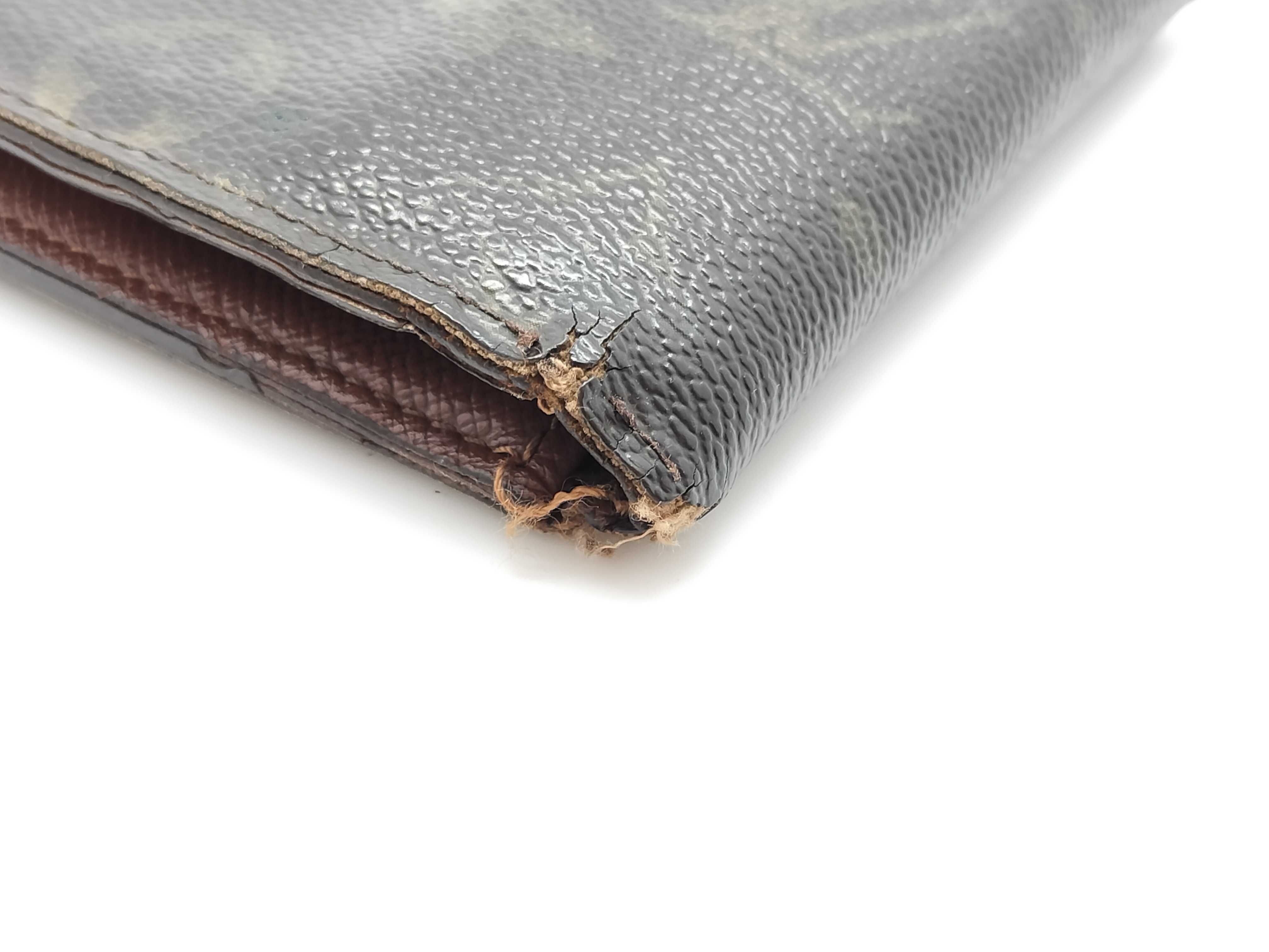 Monogram Portefeuille Cartes Crédit Monnaie Wallet — view 3
