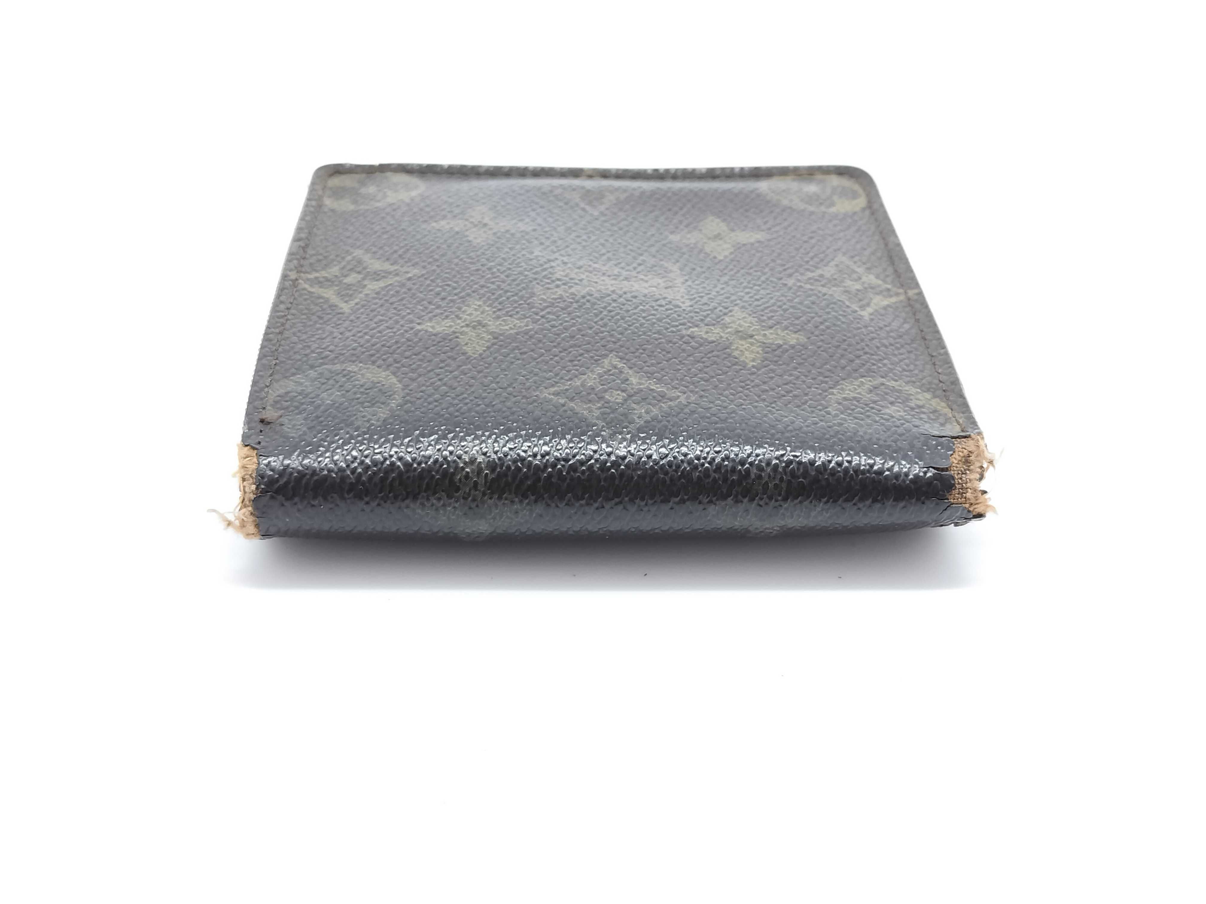 Monogram Portefeuille Cartes Crédit Monnaie Wallet — view 4