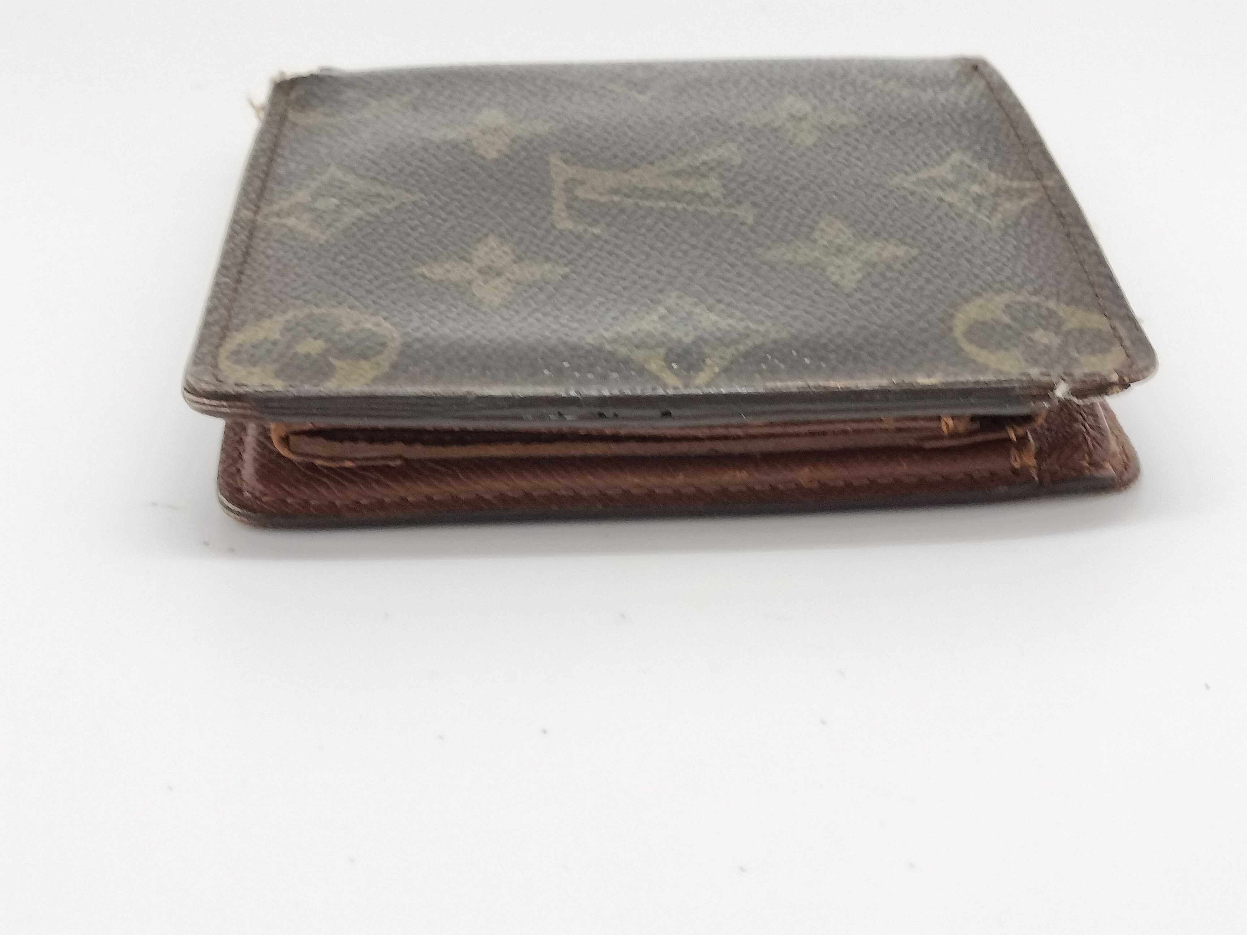 Monogram Portefeuille Cartes Crédit Monnaie Wallet — view 6