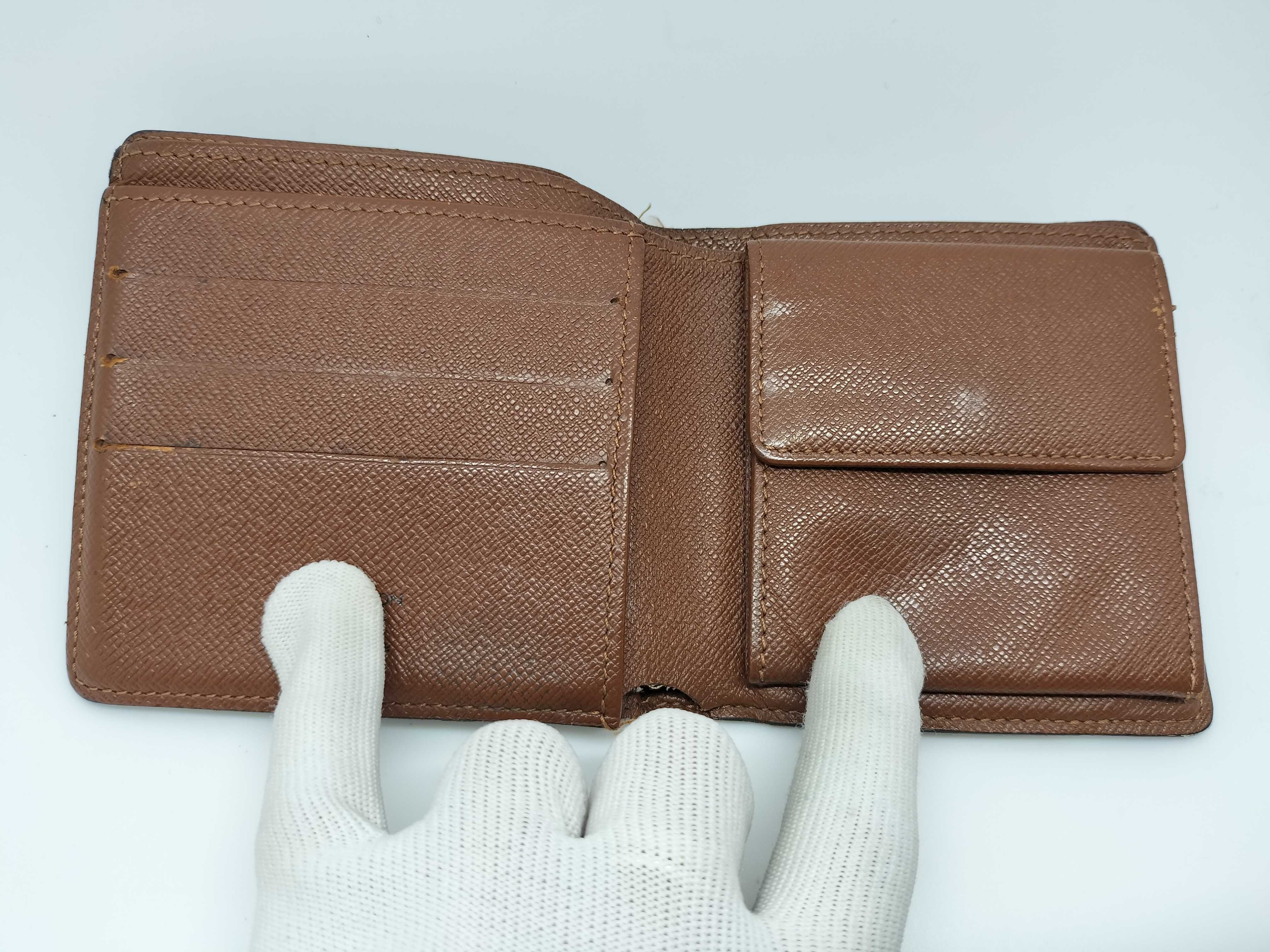 Monogram Portefeuille Cartes Crédit Monnaie Wallet — view 7