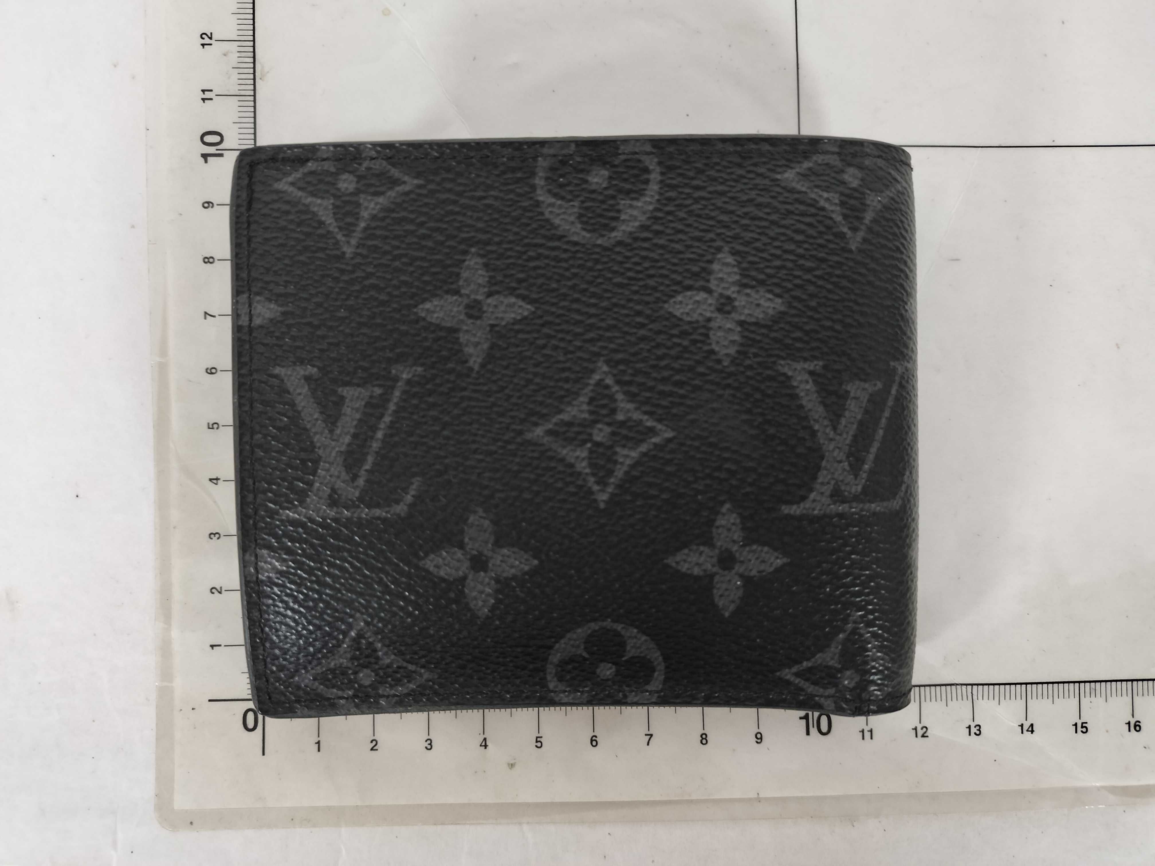 Monogram LV Monogram Eclipse Portefeuille Marco NM M62545 IC Wallet — view 2