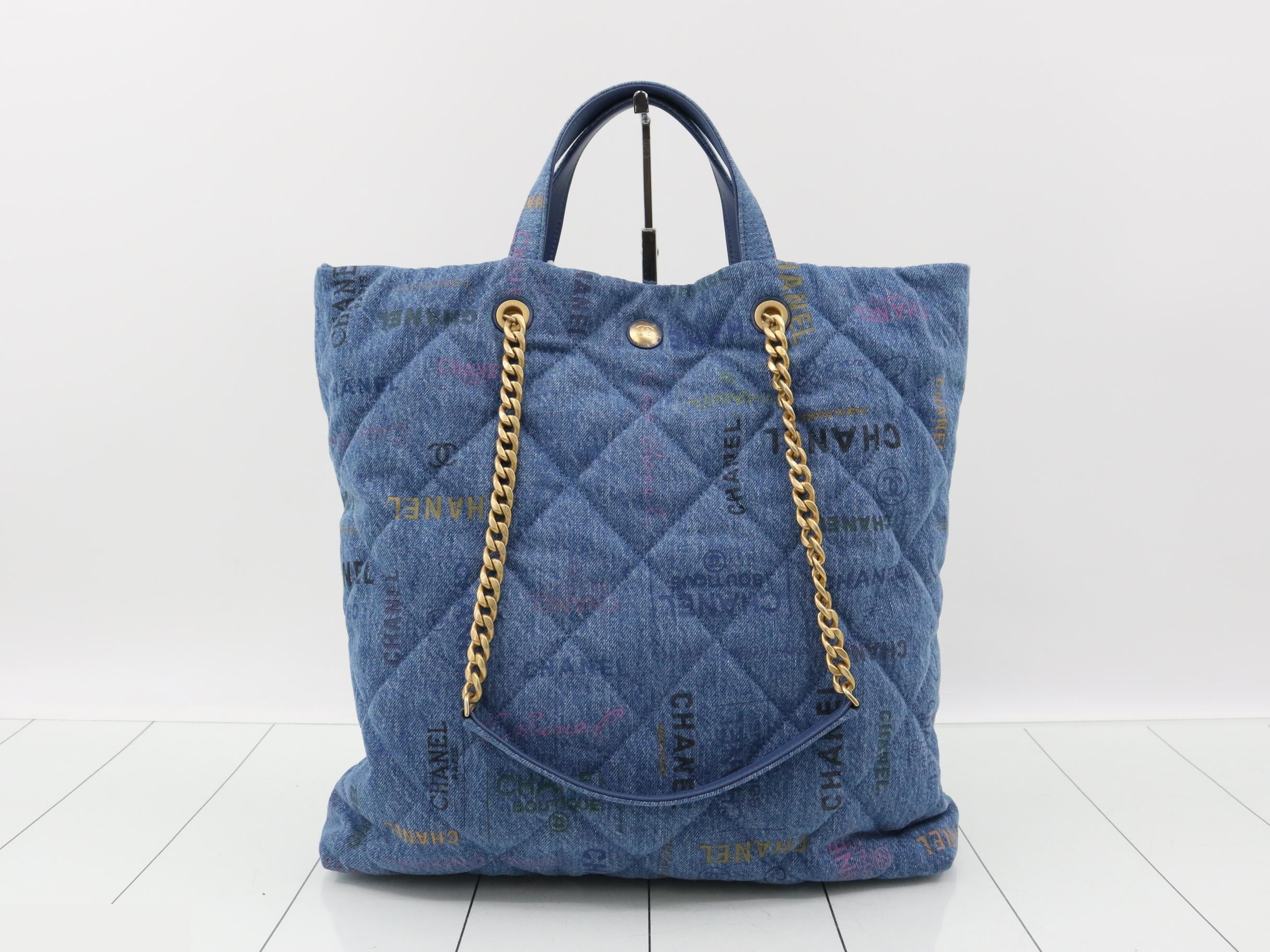Denim Coco Mark 2-Way Shoulder Bag — view 2