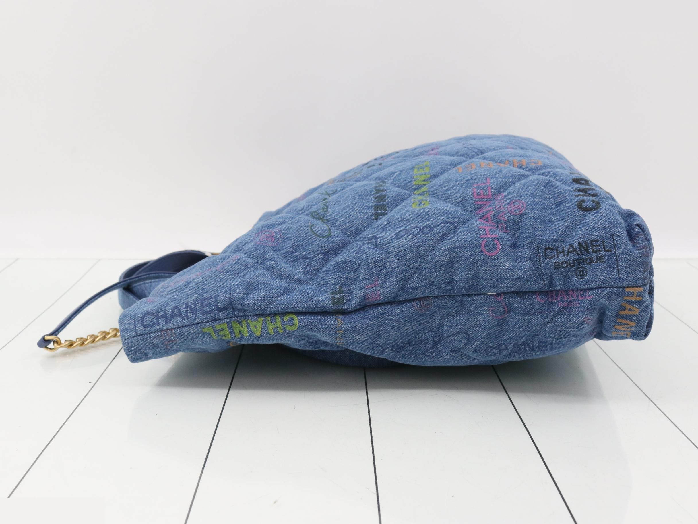 Denim Coco Mark 2-Way Shoulder Bag — view 4