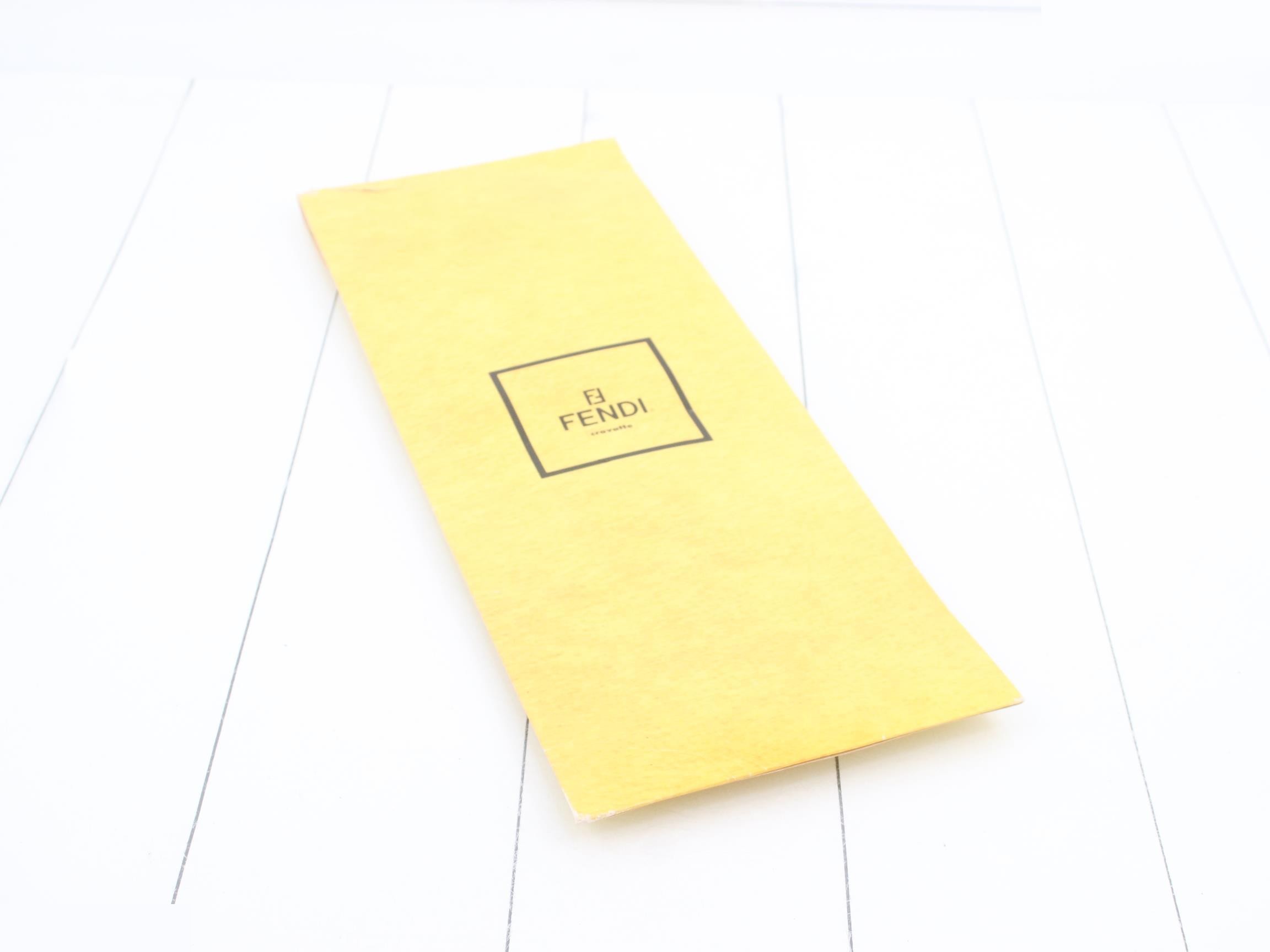Unused Fendi Zucca tie with tags and dust bag. — view 4