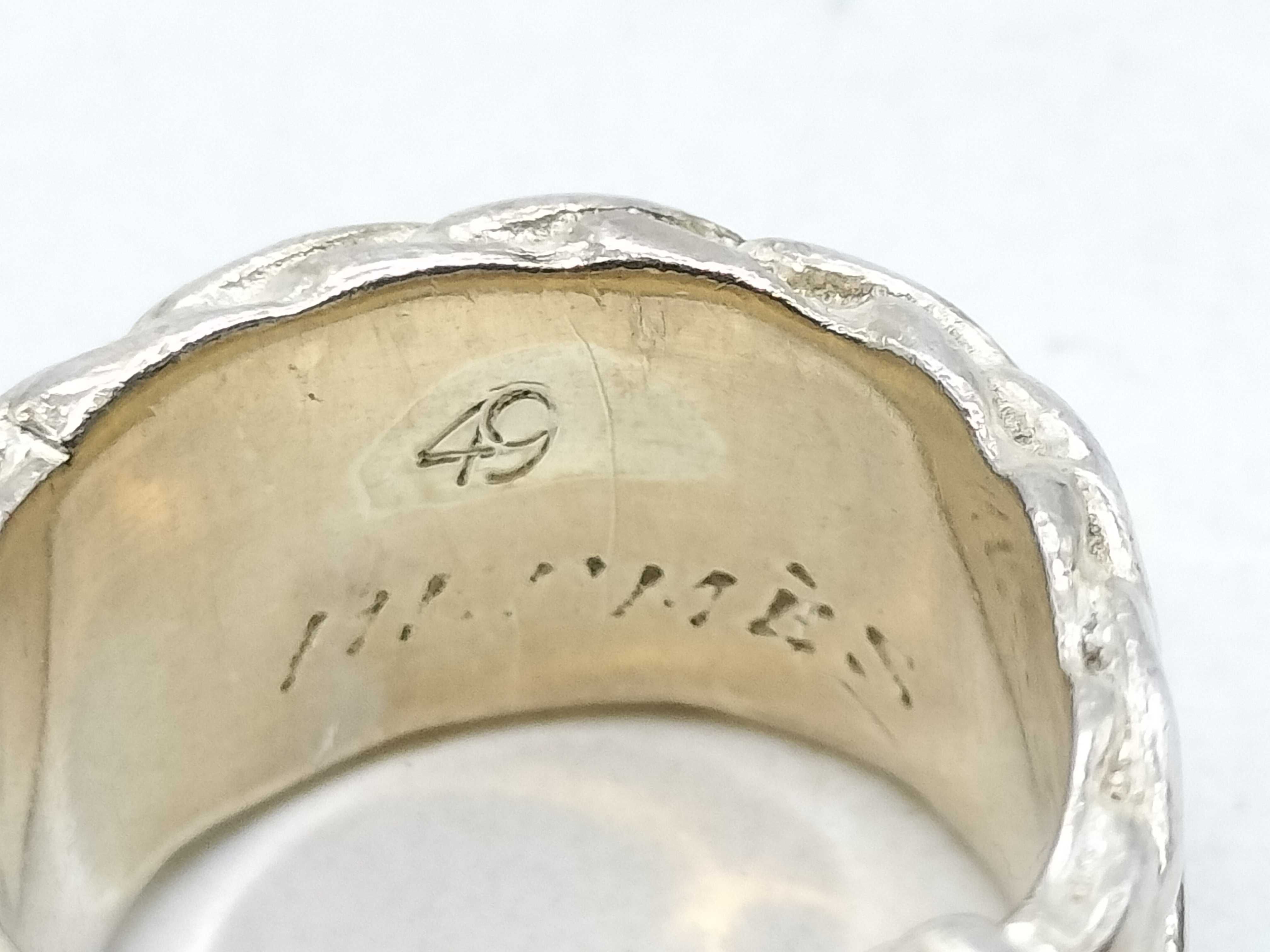 Diane Belt Ring, Size 49, SV925, 12.5g (Ring) — view 3