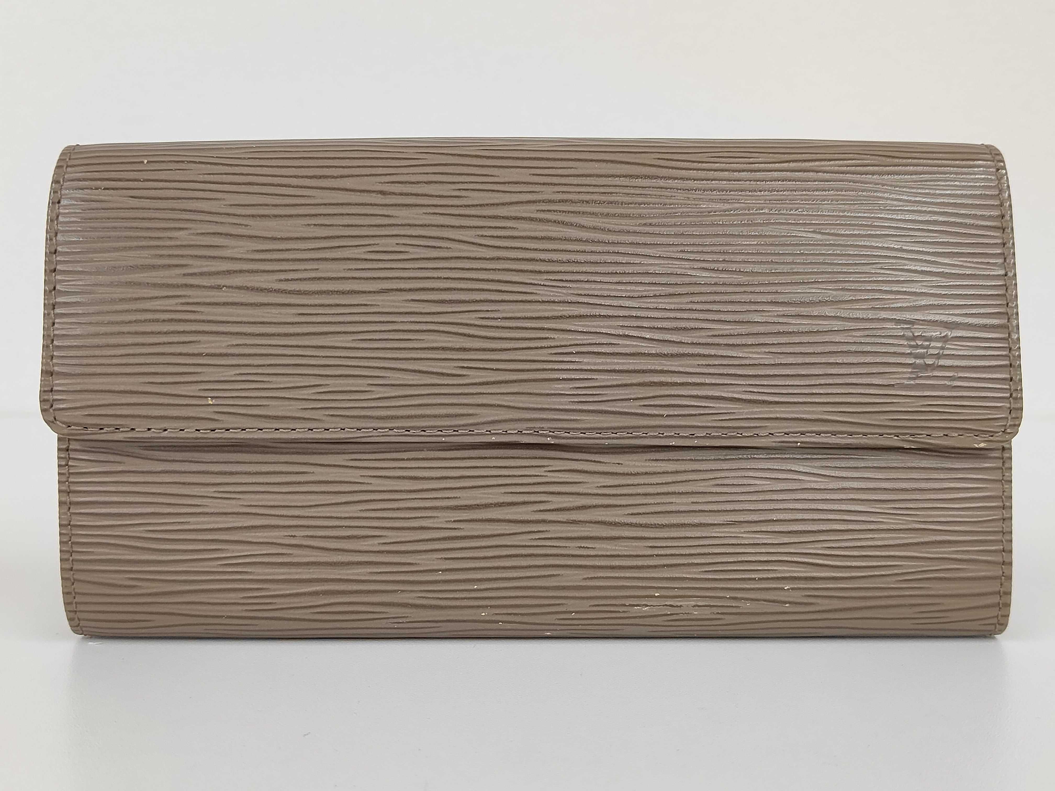 Epi Leather Long Wallet